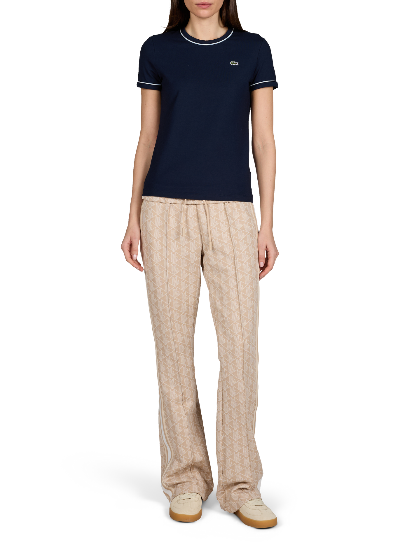 Classic Cotton T-Shirt LACOSTE Blue