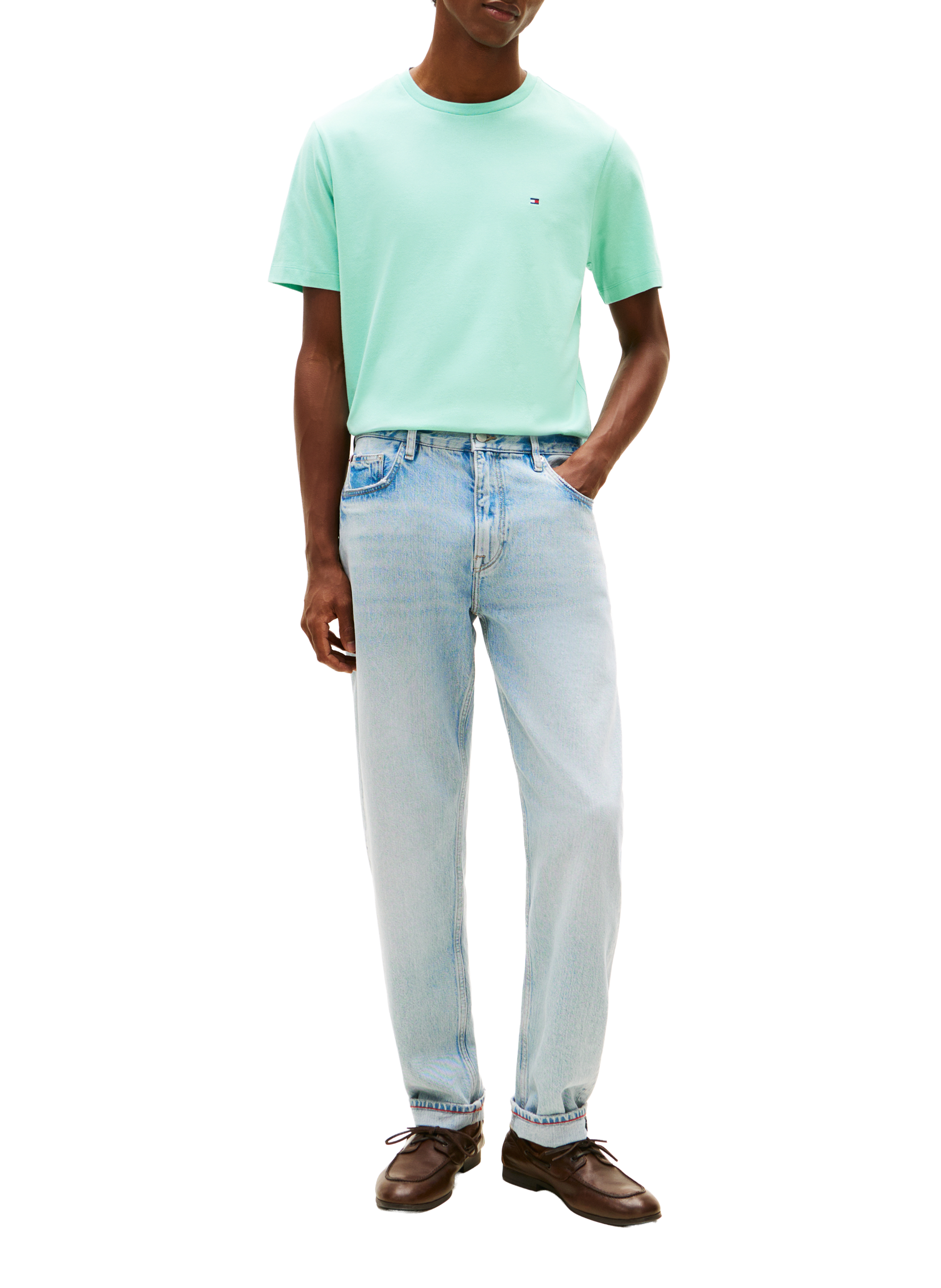 Classic Cotton T-Shirt TOMMY HILFIGER Blue