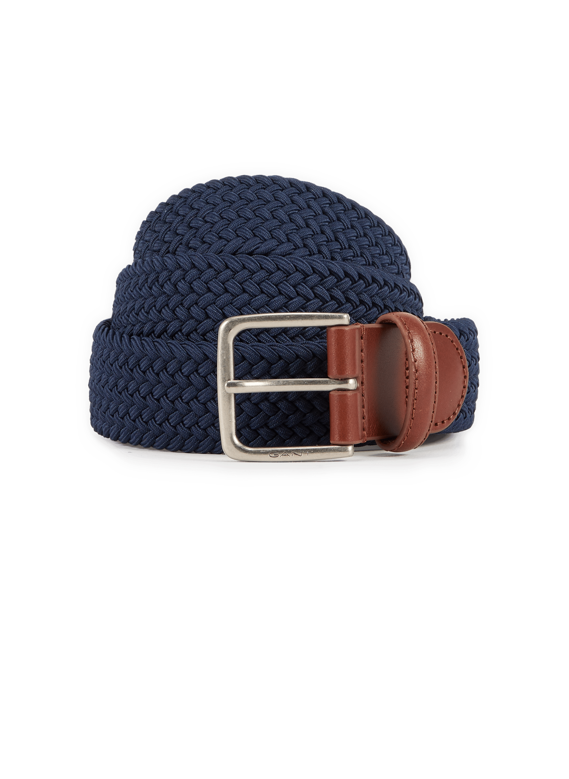 Ceinture tressée élastique à logo GANT Bleu