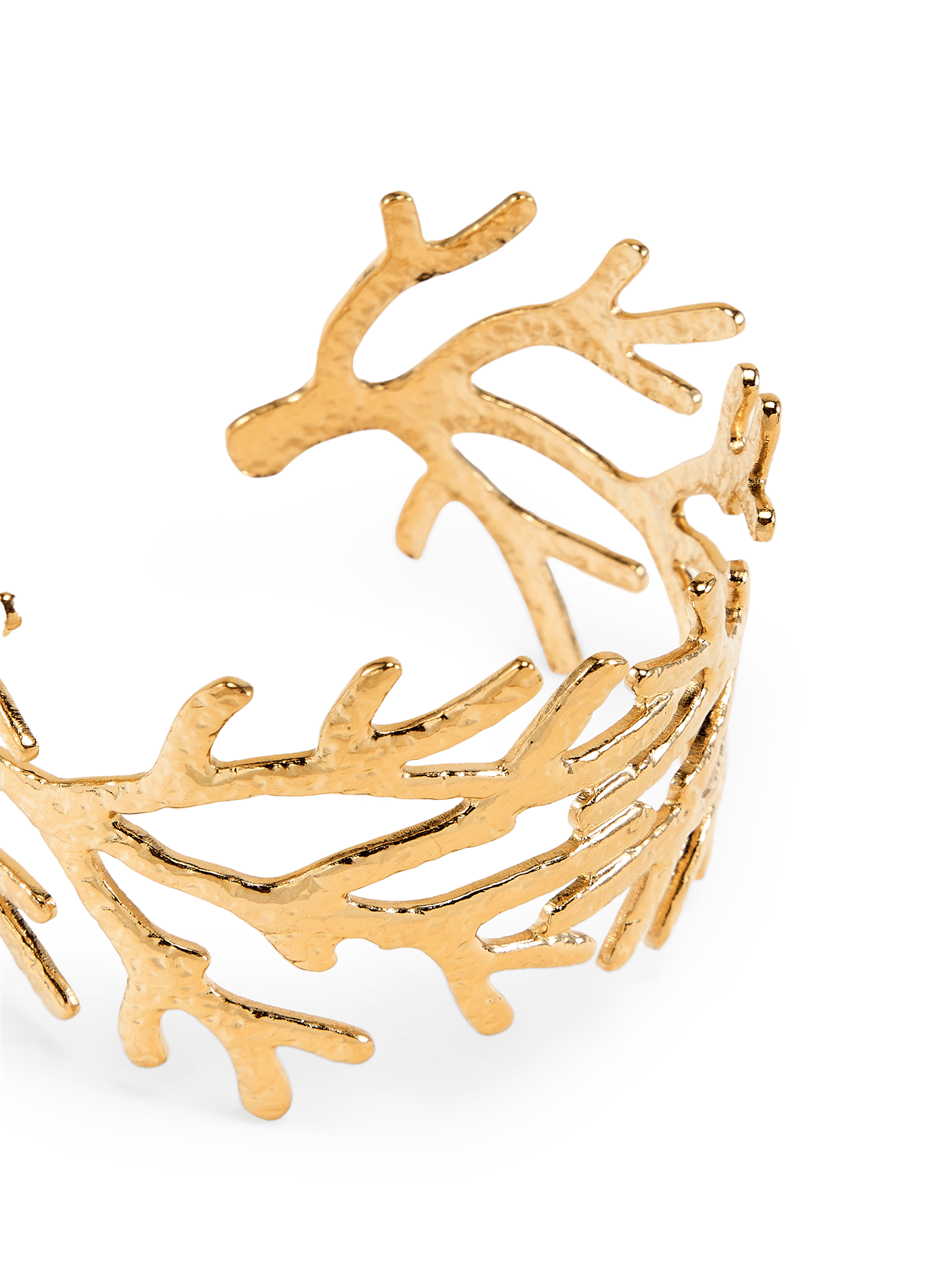 Bracelet manchette AU PRINTEMPS PARIS Doré