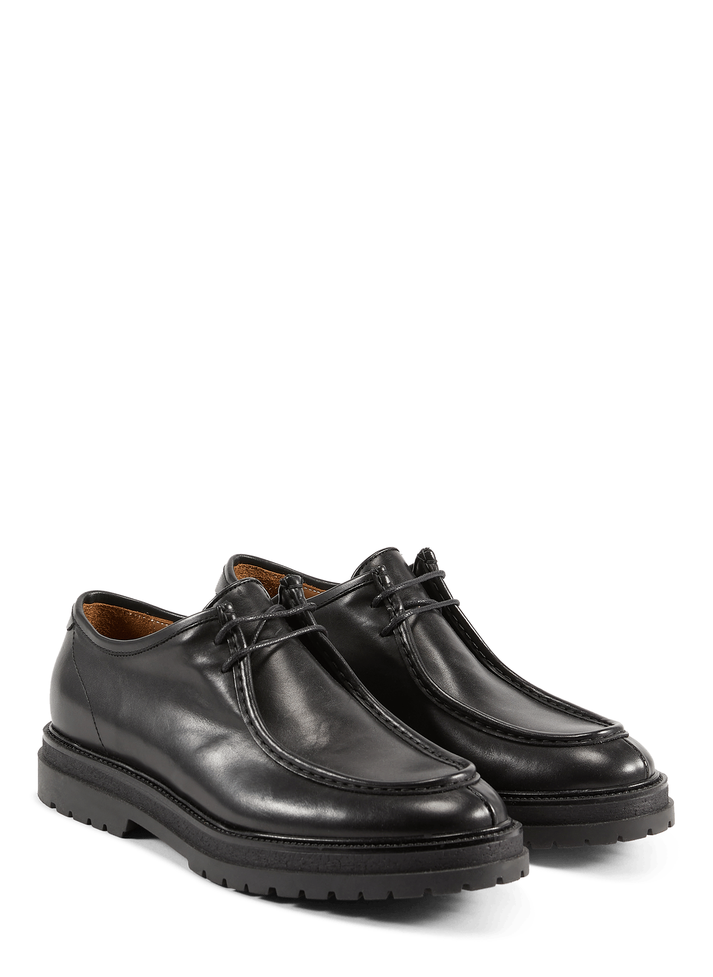 Derbies en cuir SAISON 1865 Noir