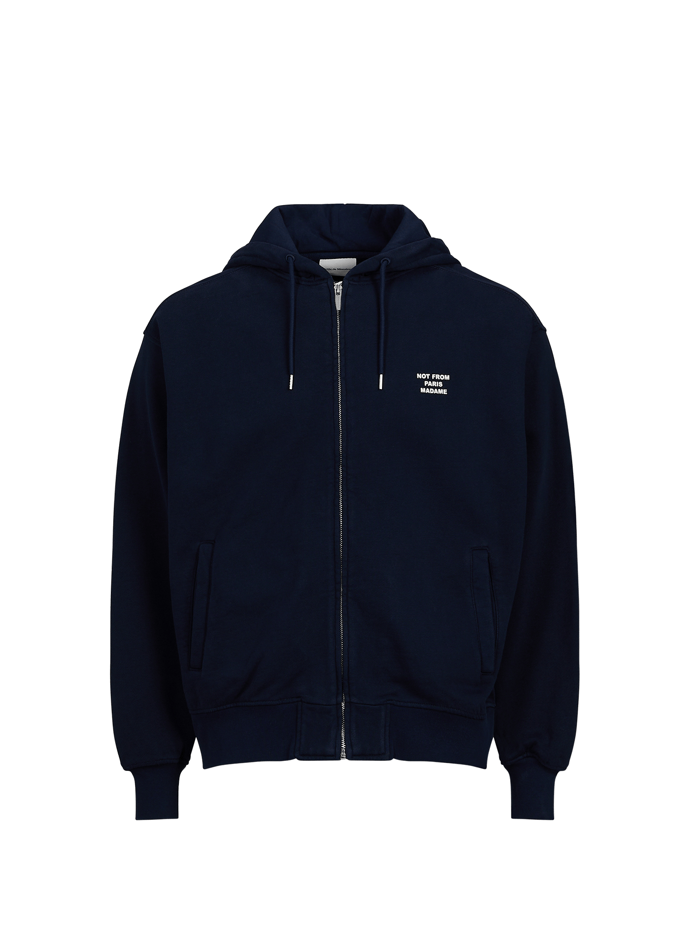 Zip-Up Sweatshirt DROLE DE MONSIEUR Blue