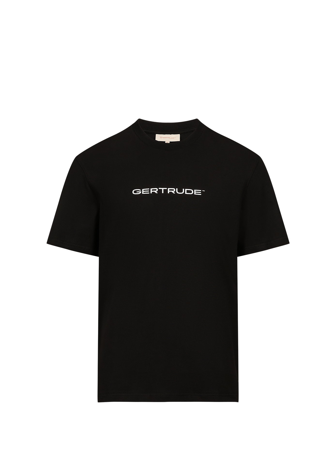 Baumwoll-T-Shirt GERTRUDE Schwarz