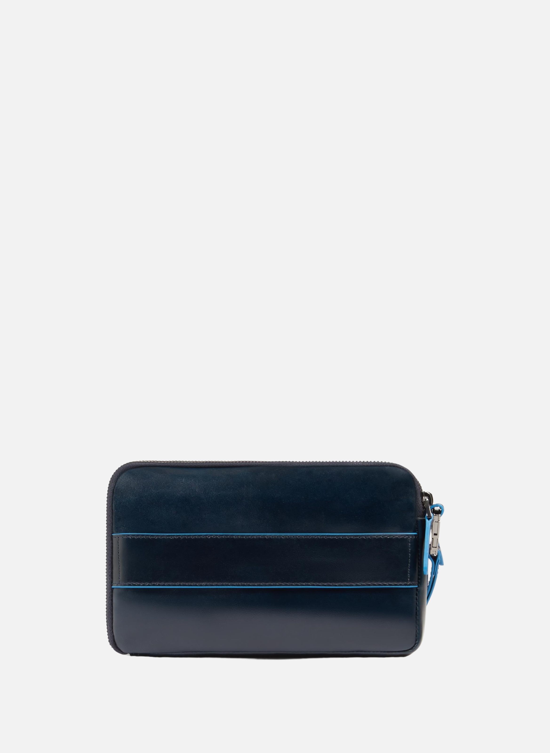 Handtas met drie compartimenten PIQUADRO Blauw