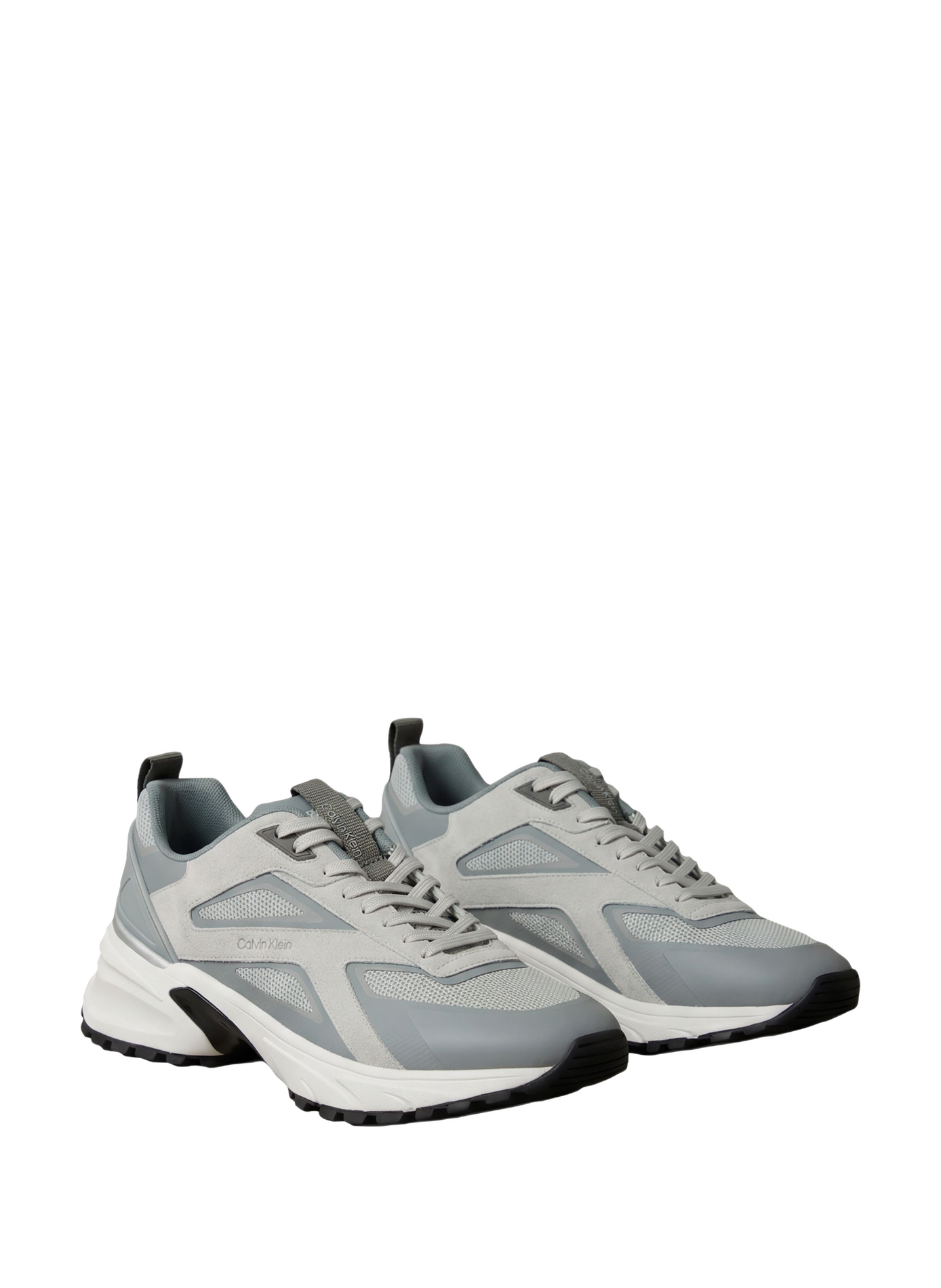 Sneaker Hike Runner mit Wildledereinsatz | Grau CALVIN KLEIN Herren