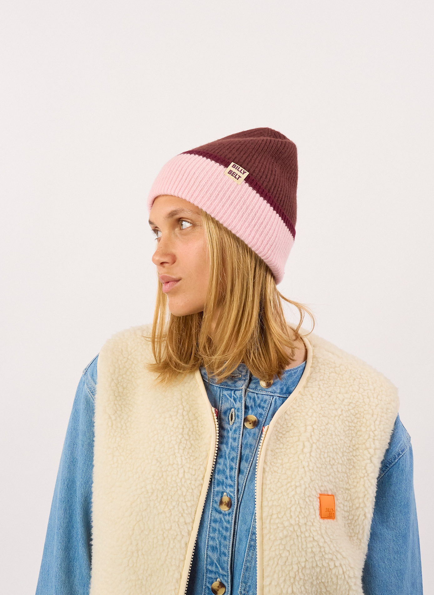 Bonnet en laine BILLYBELT Marron