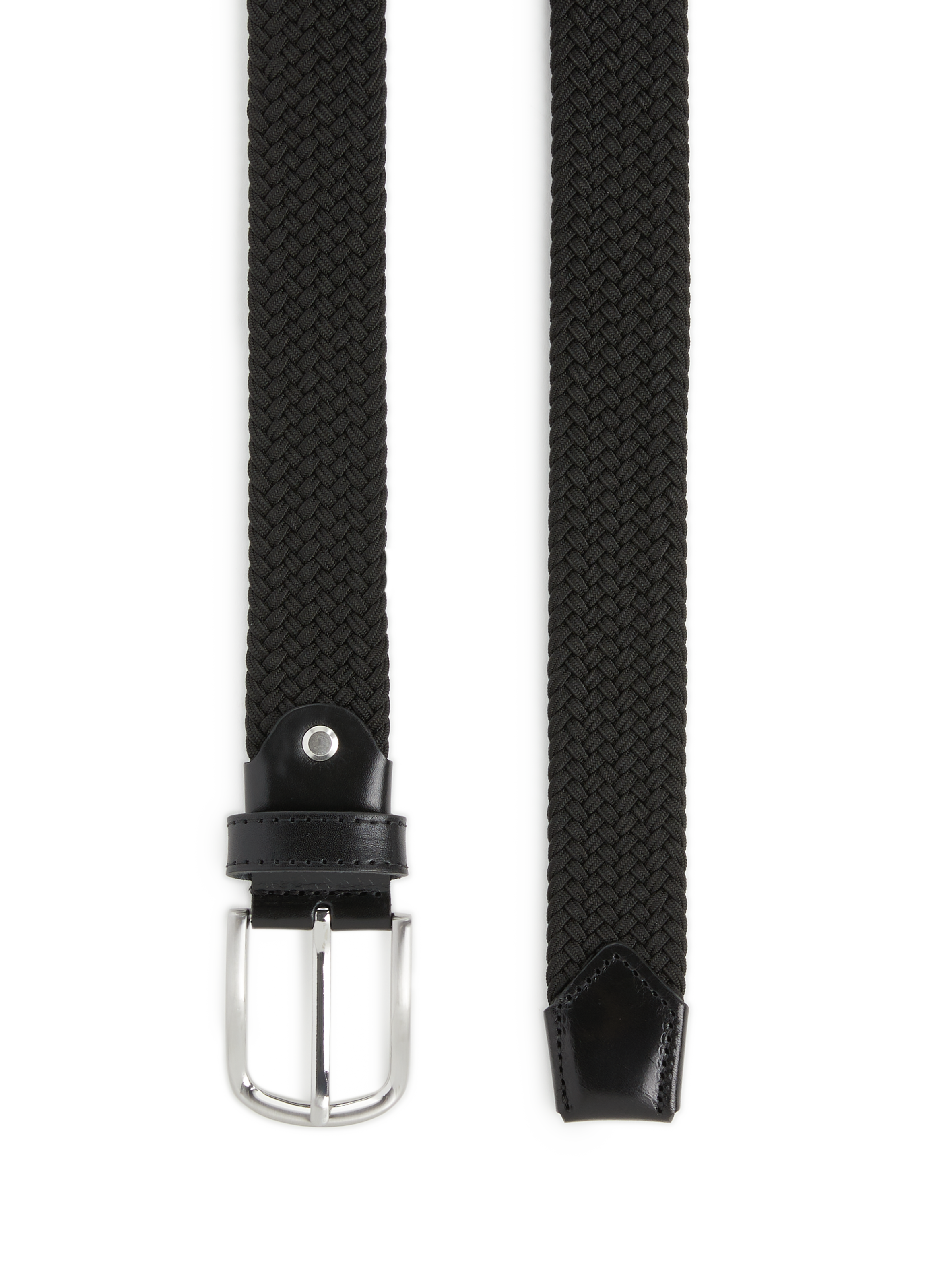 Braided belt AU PRINTEMPS PARIS Black