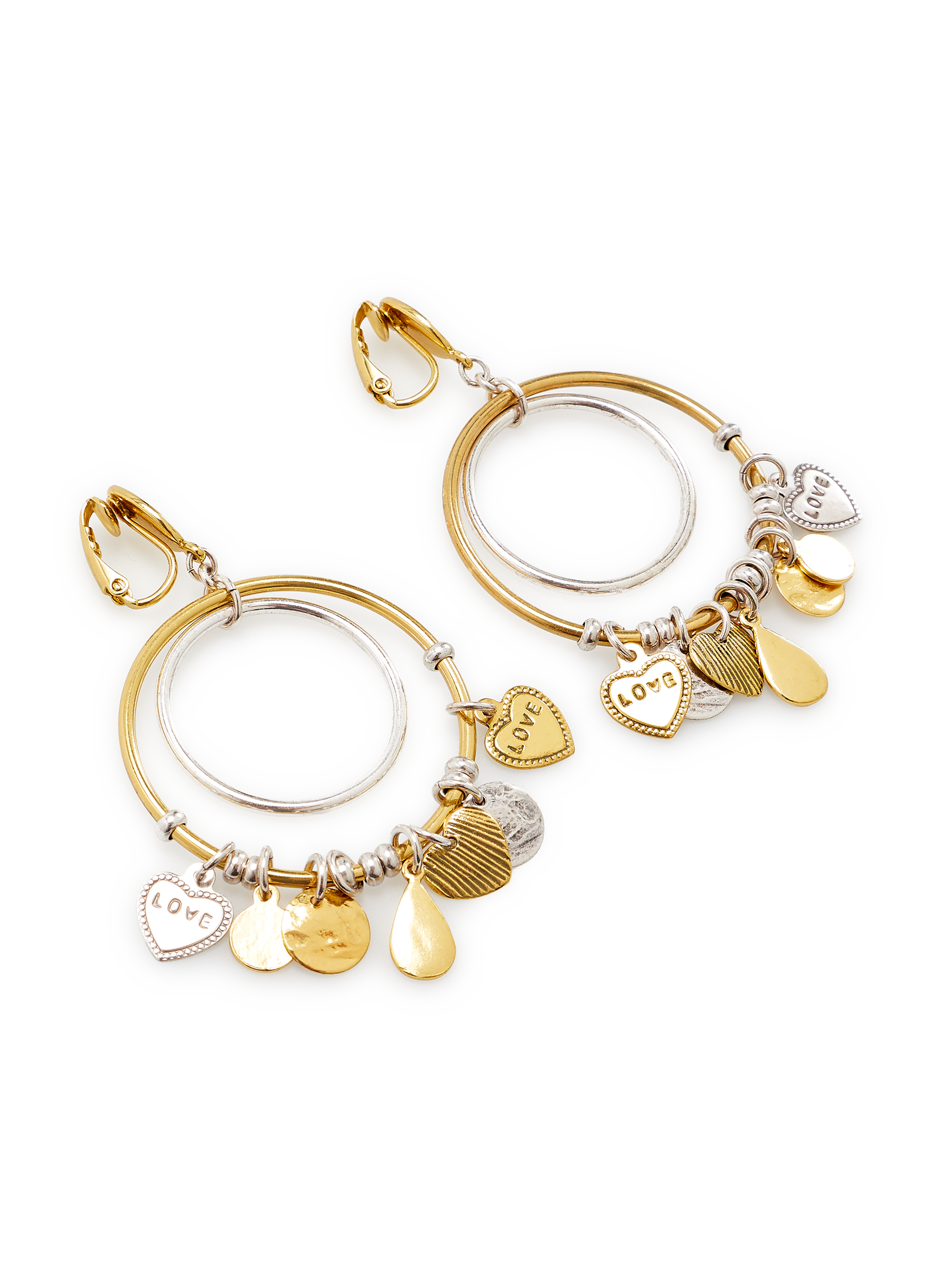 Boucles d'oreille L'essence du coeur