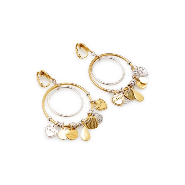 Boucles d'oreille L'essence du coeur