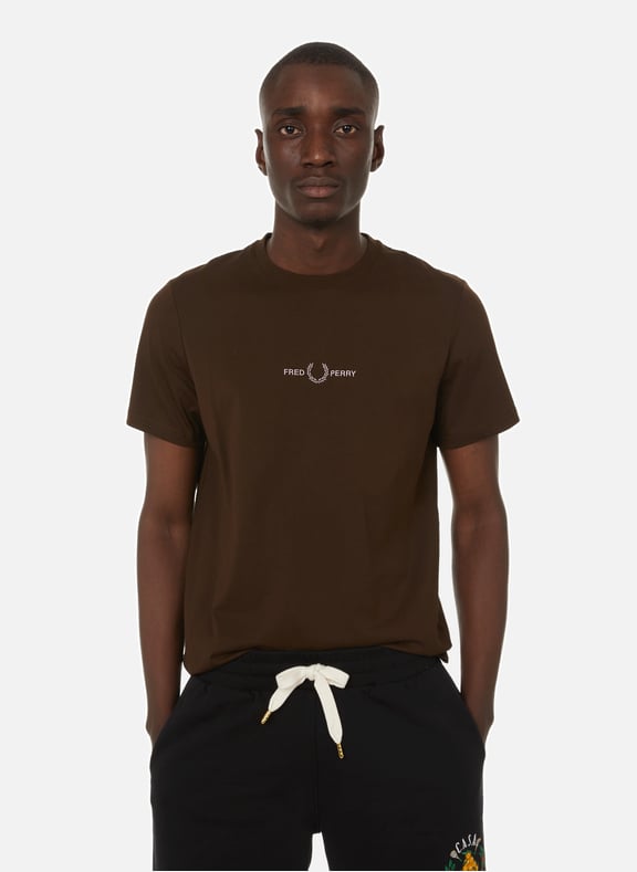 COTTON T SHIRT FRED PERRY for MEN Printemps