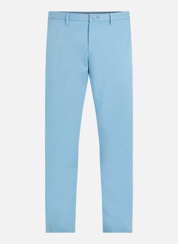 TOMMY HILFIGER Pantalon Chino en coton Bleu