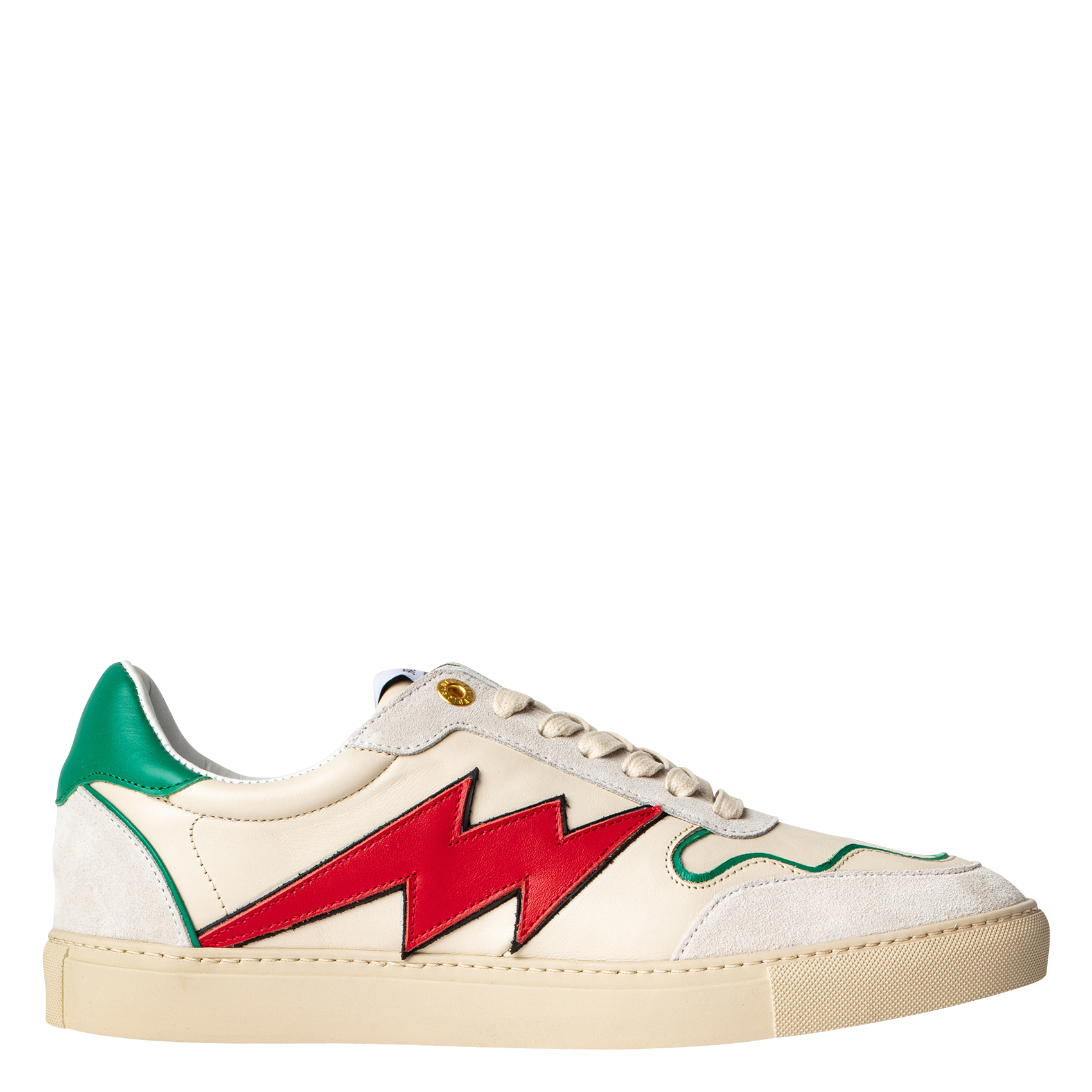 Baskets basses en cuir zv1747 ZADIG&VOLTAIRE Blanc