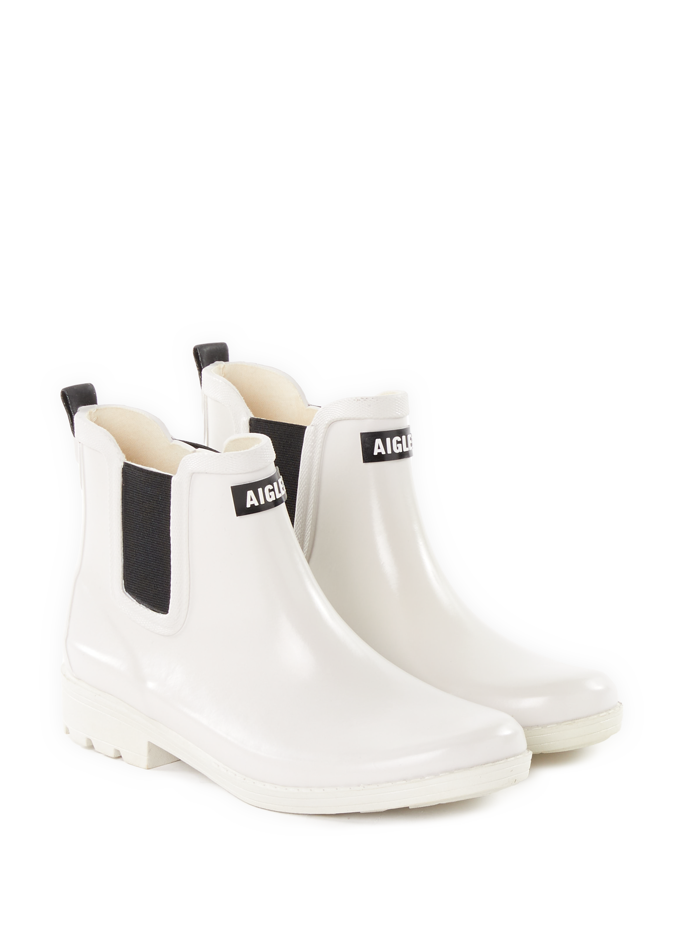 Bottines Carville 2 en caoutchouc AIGLE Beige
