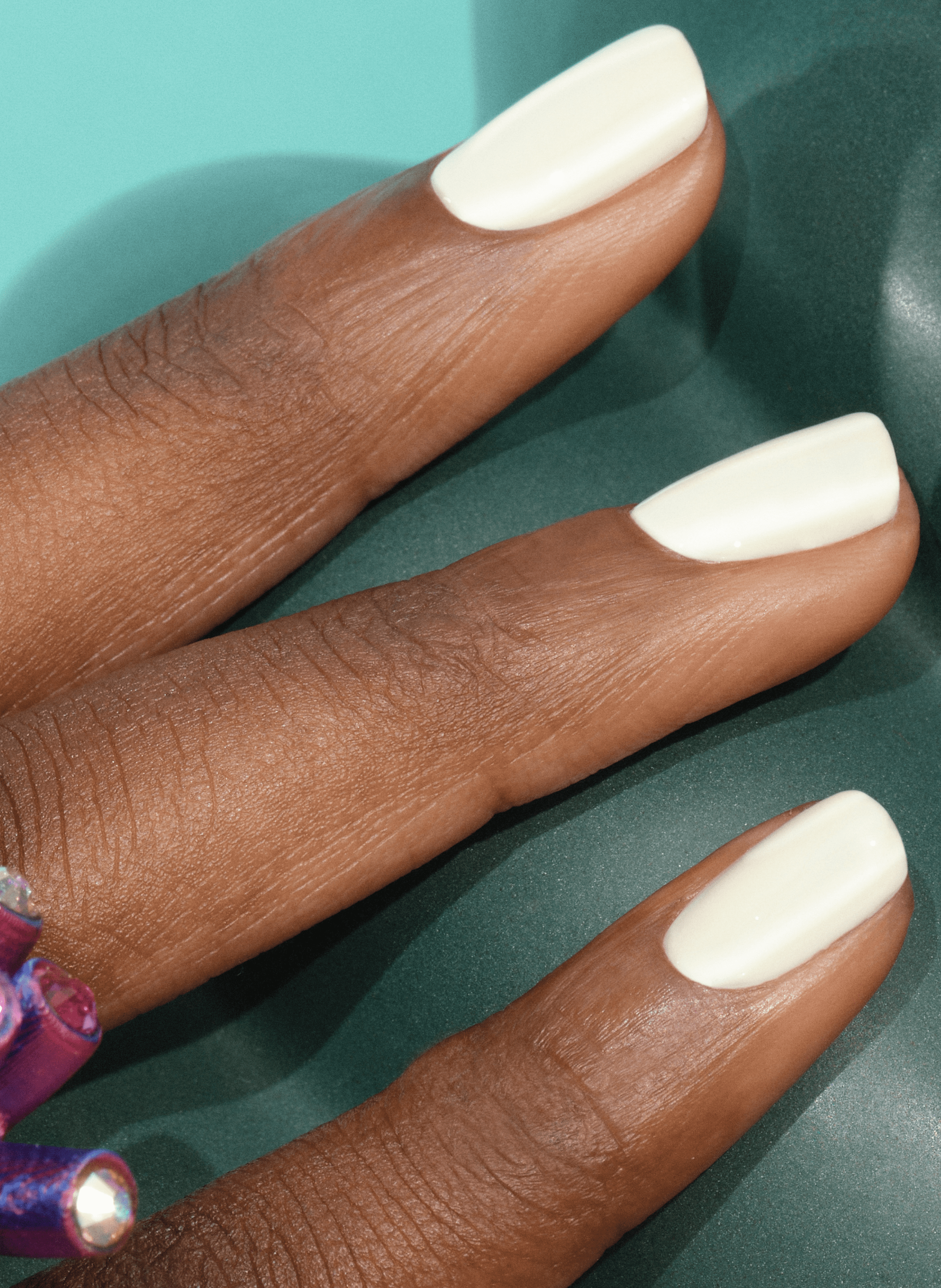 Green Flash Nail Polish MANUCURIST Porcelaine