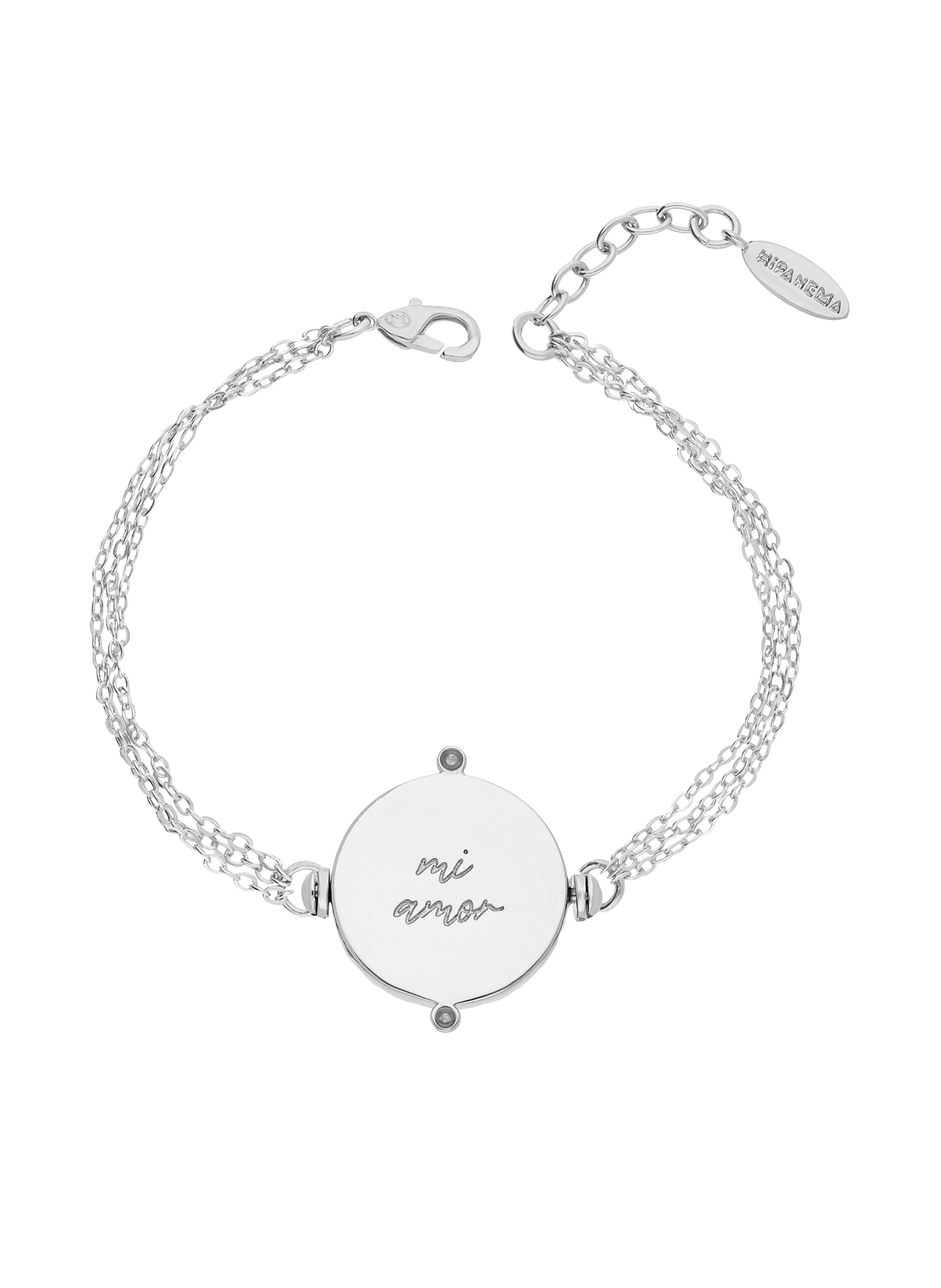 Bracelet avec cabochon réversible lover HIPANEMA Bleu