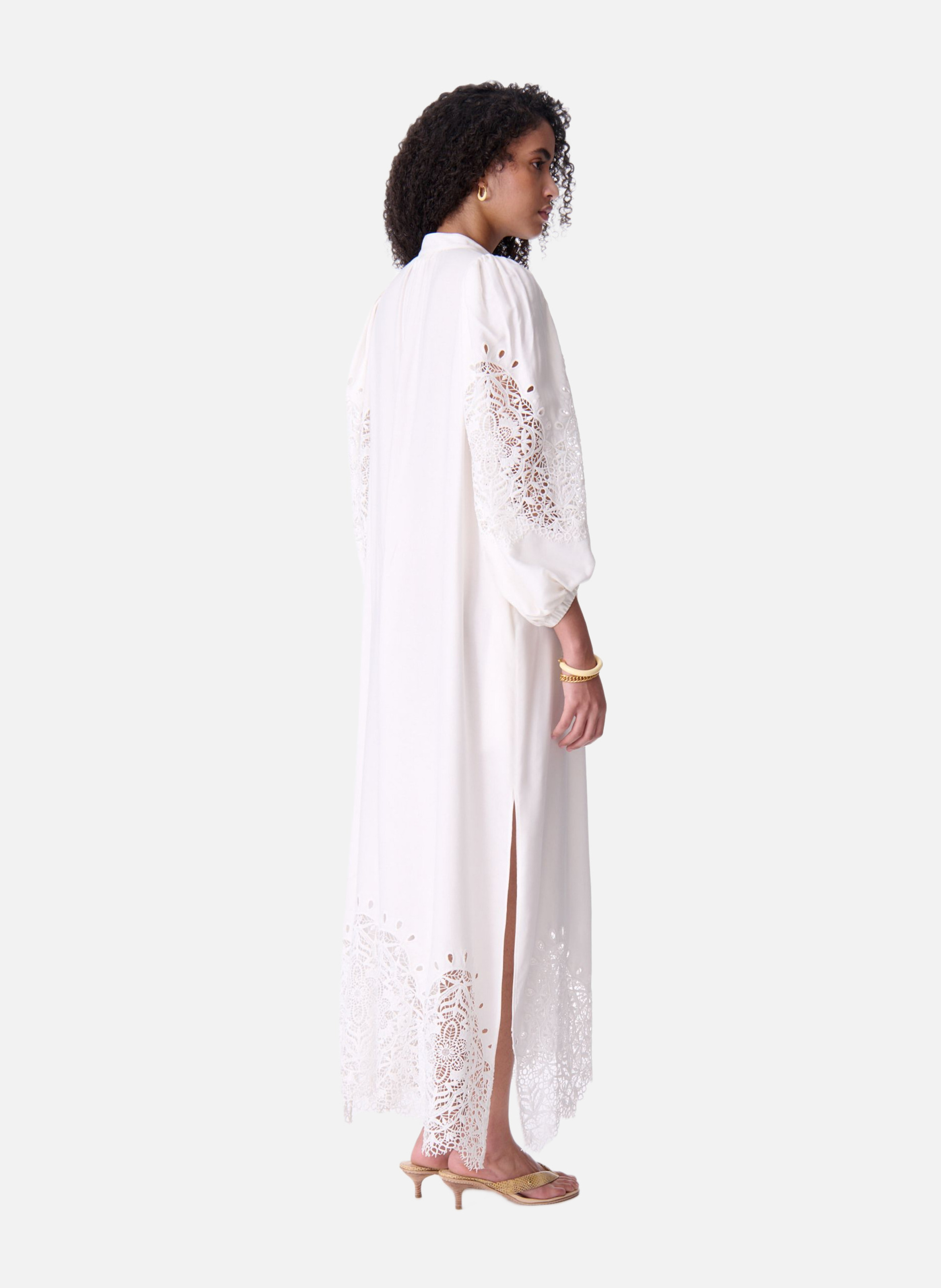 Robe Longue Canessa VANESSA BRUNO Blanc
