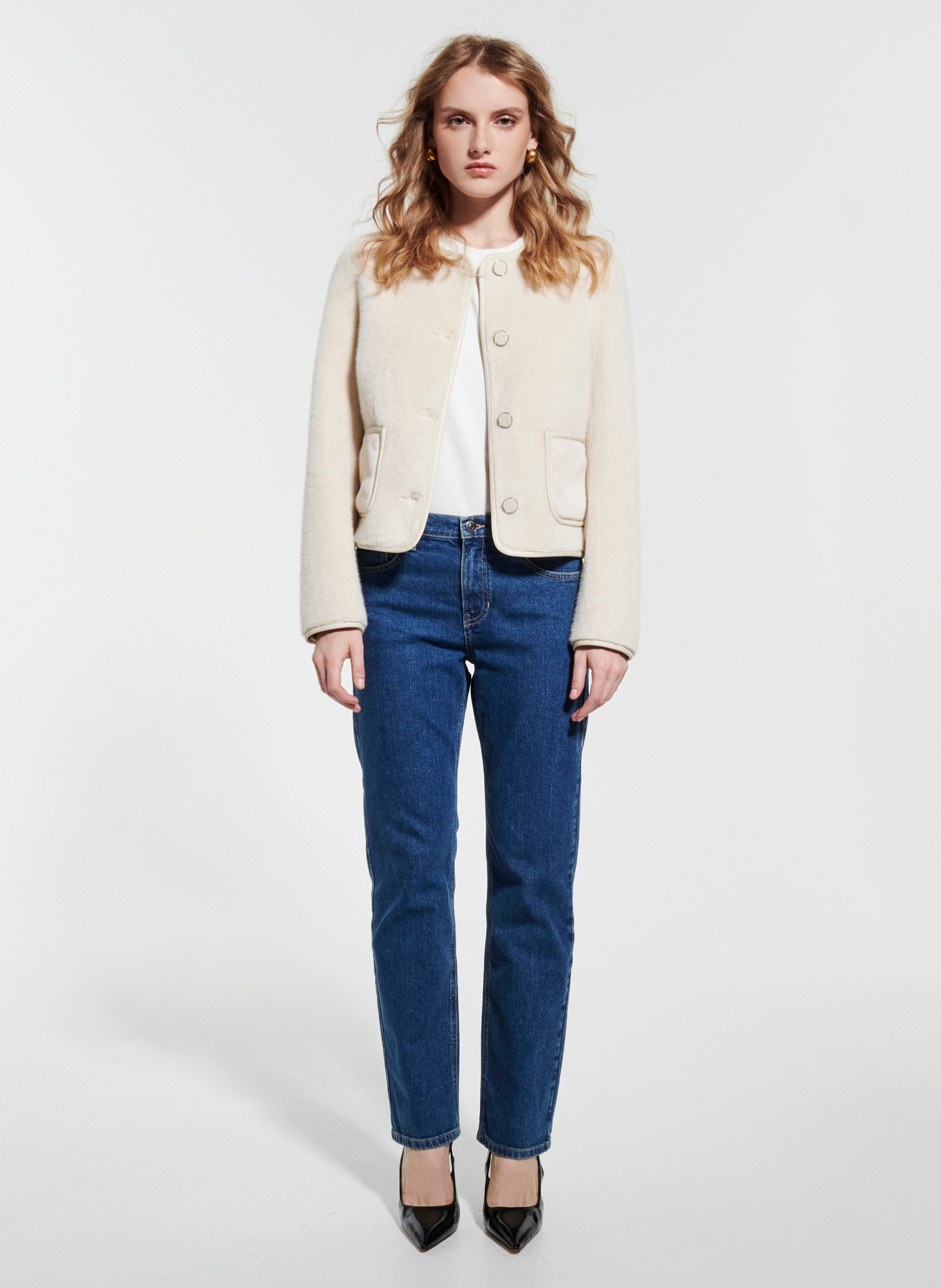 Veste  verveine ZAPA Blanc