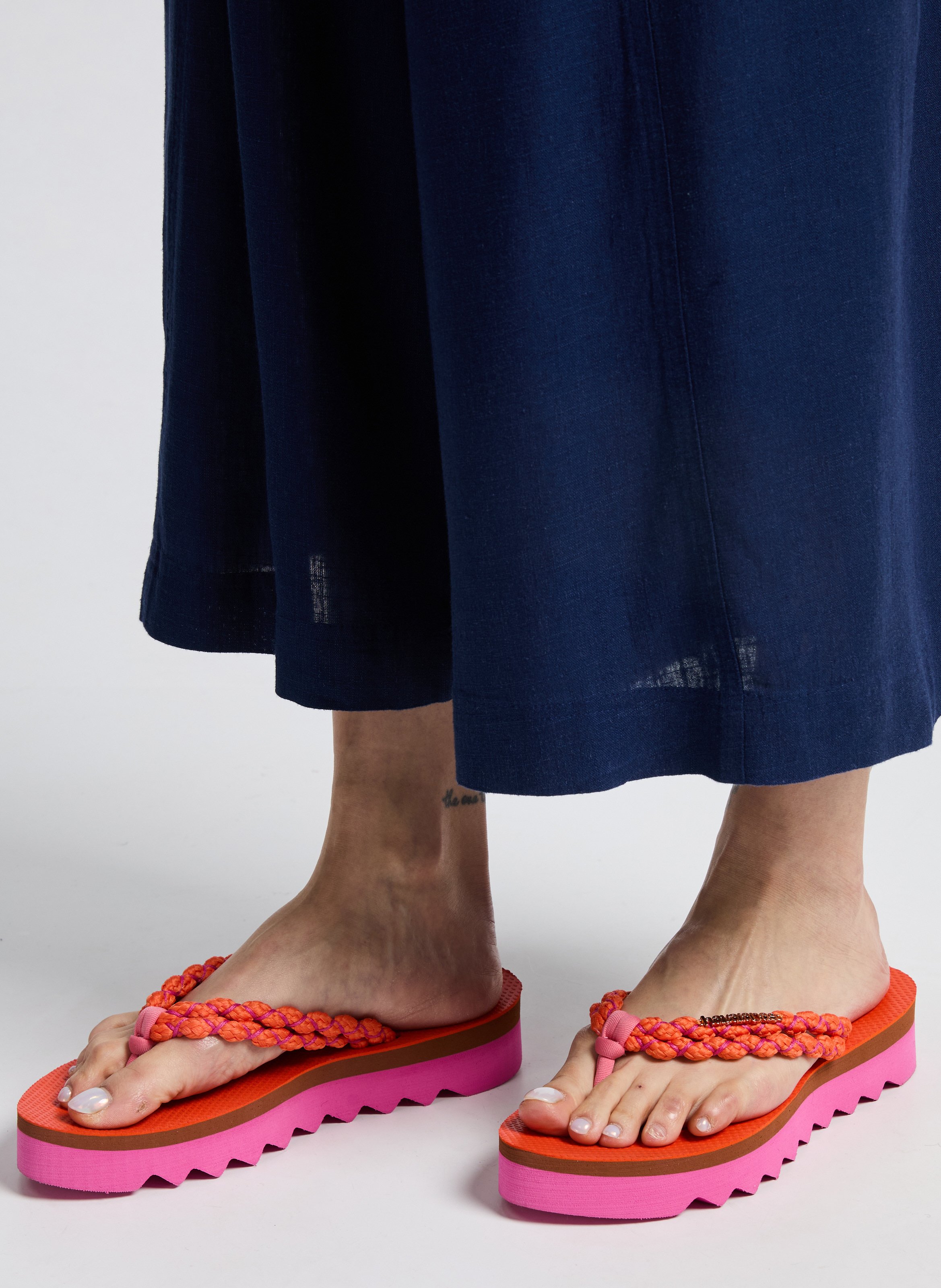 Tong en caoutchouc  HAVAIANAS Rose