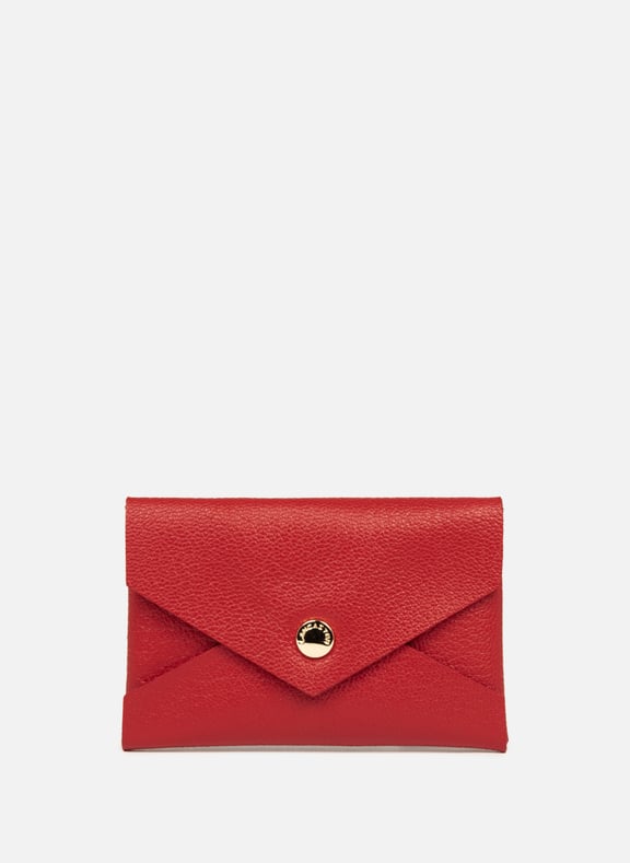 Card holder - Studio PM Element Red by LANCASTER LANCASTER Card holder - Studio PM Element Red