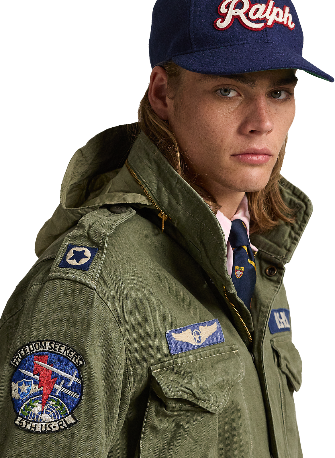 Veste en coton POLO RALPH LAUREN Vert