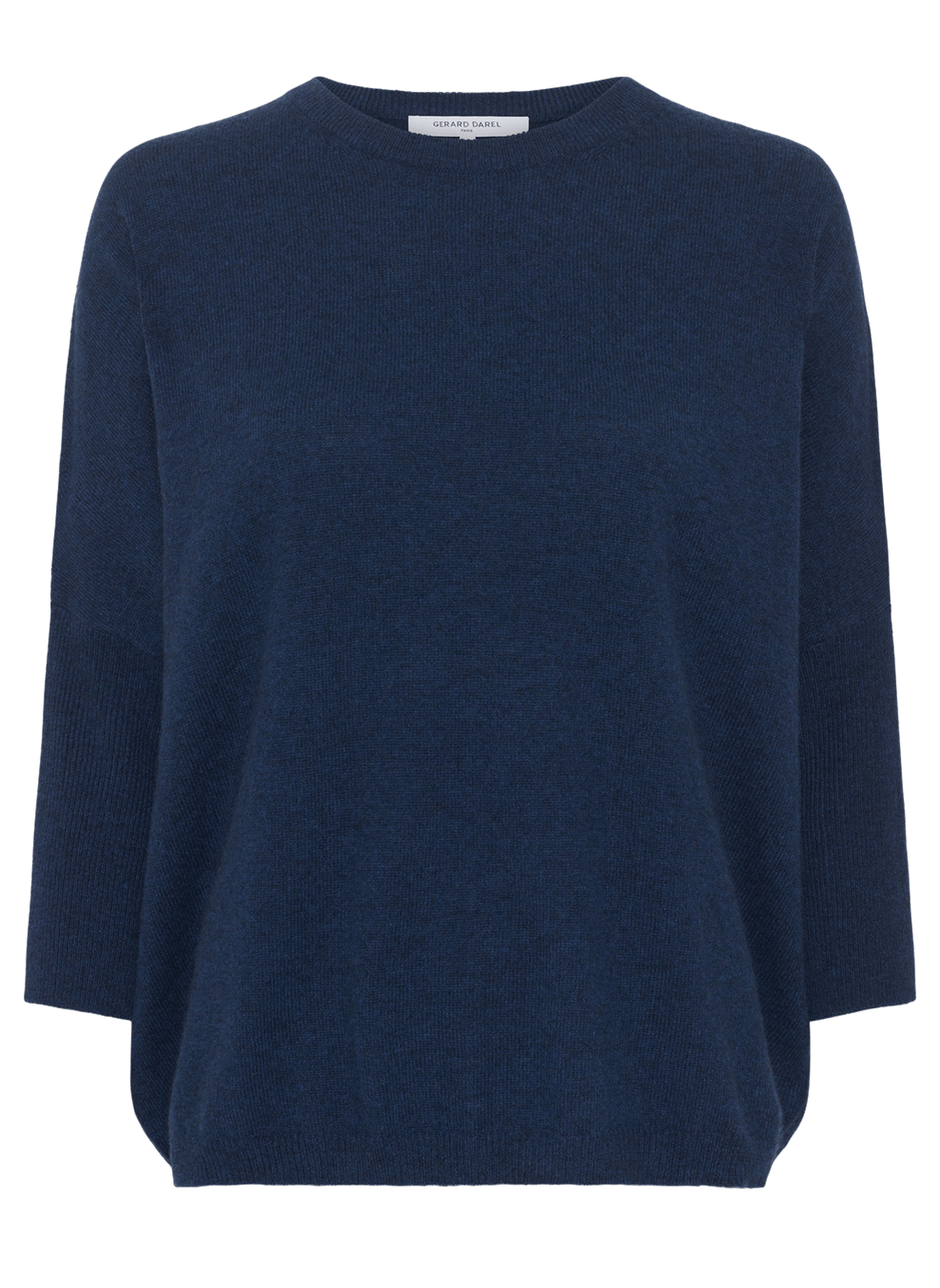 Pull ample à col rond en cachemire - erline GERARD DAREL Bleu