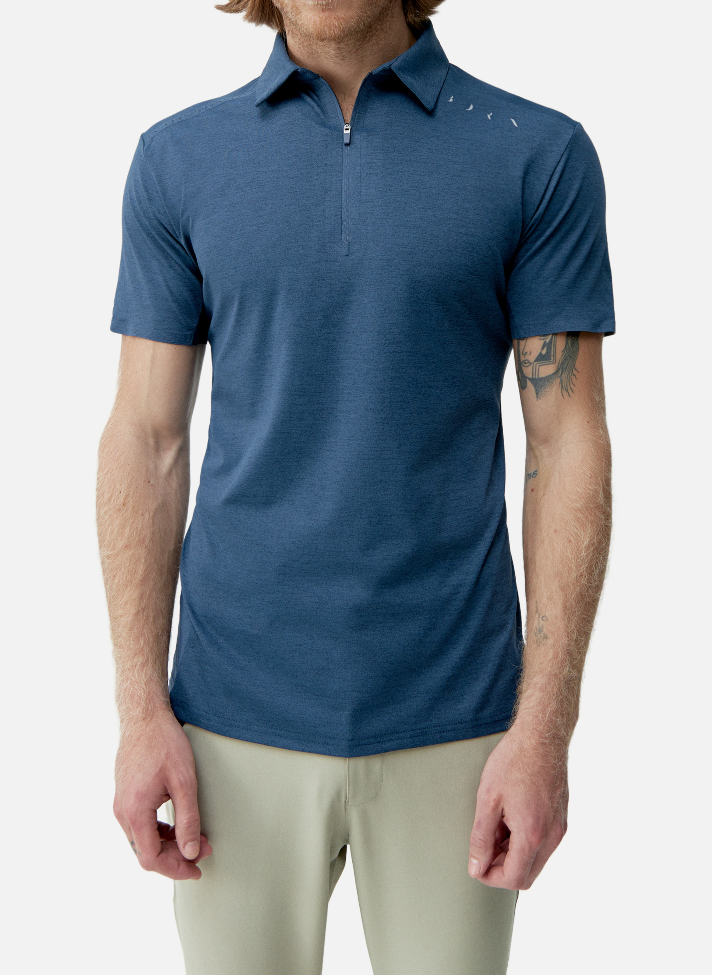 BORN LIVING YOGA T-shirt de sport performance manches courtes kariba Bleu