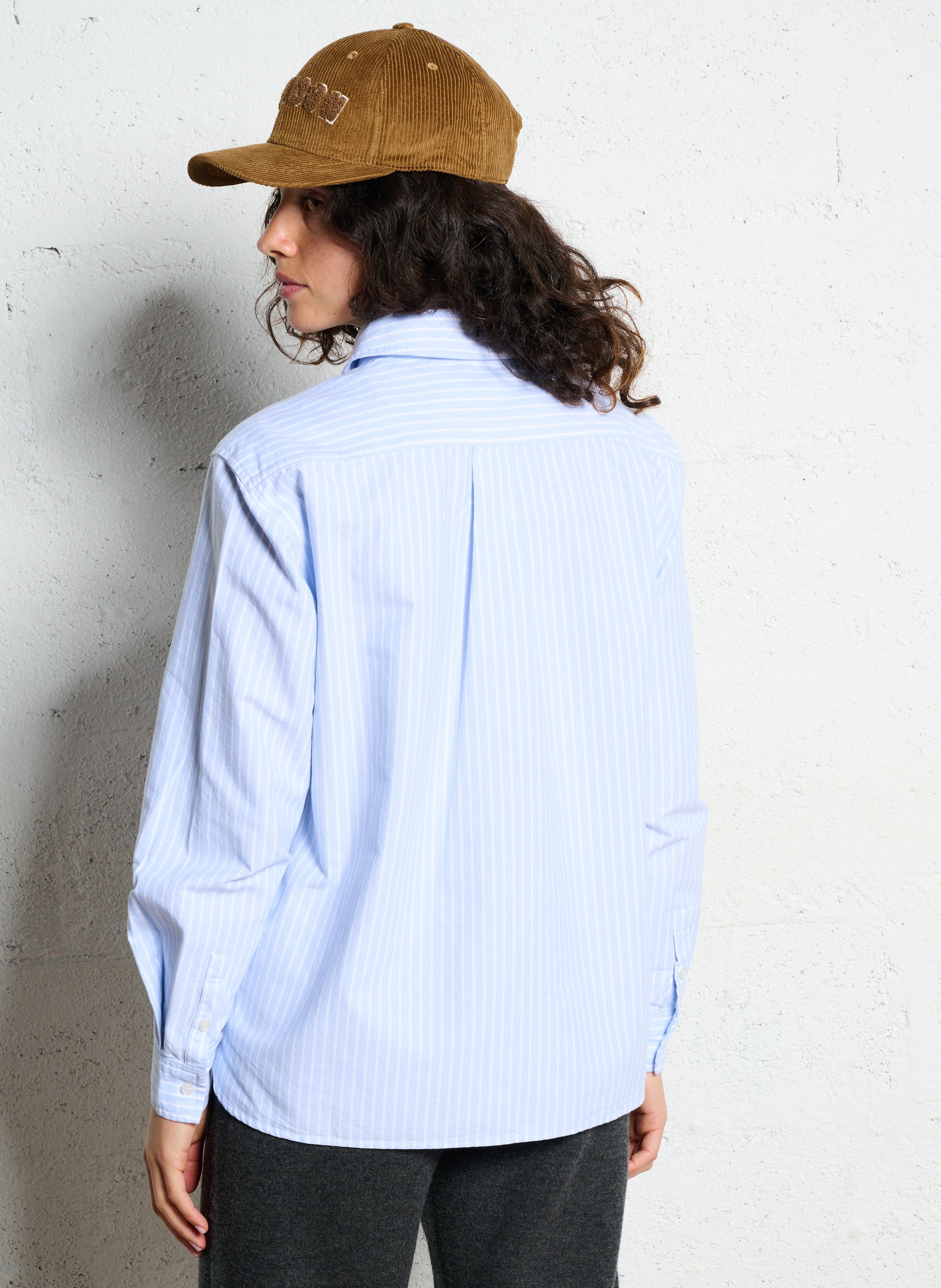 Chemise col classique en coton thomas MAISON 123 Bleu