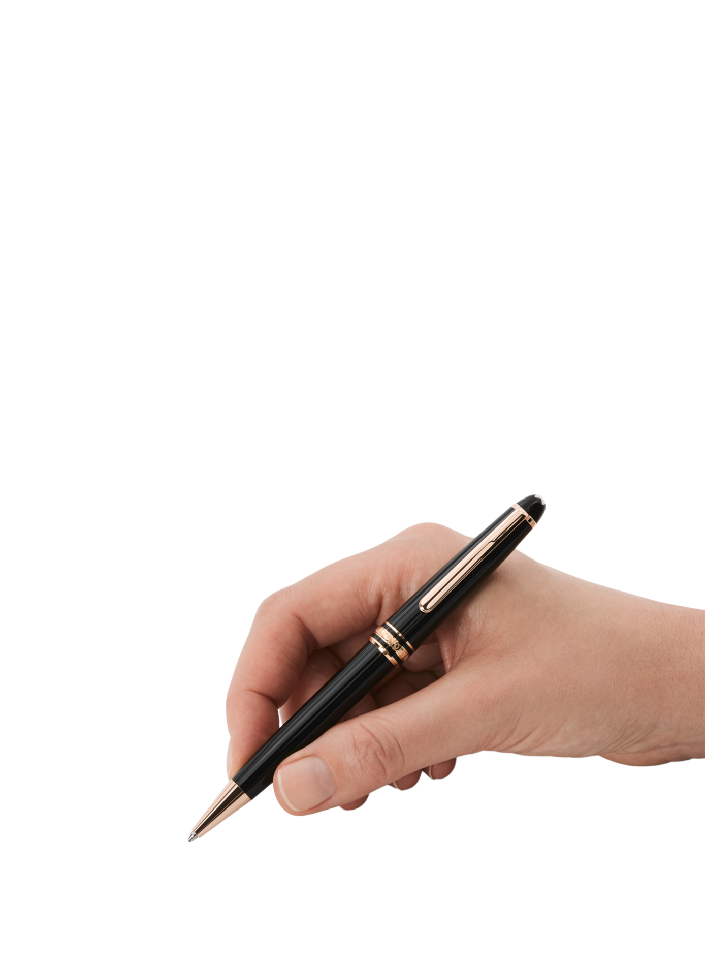 Resin Ballpoint Pen MONTBLANC Black