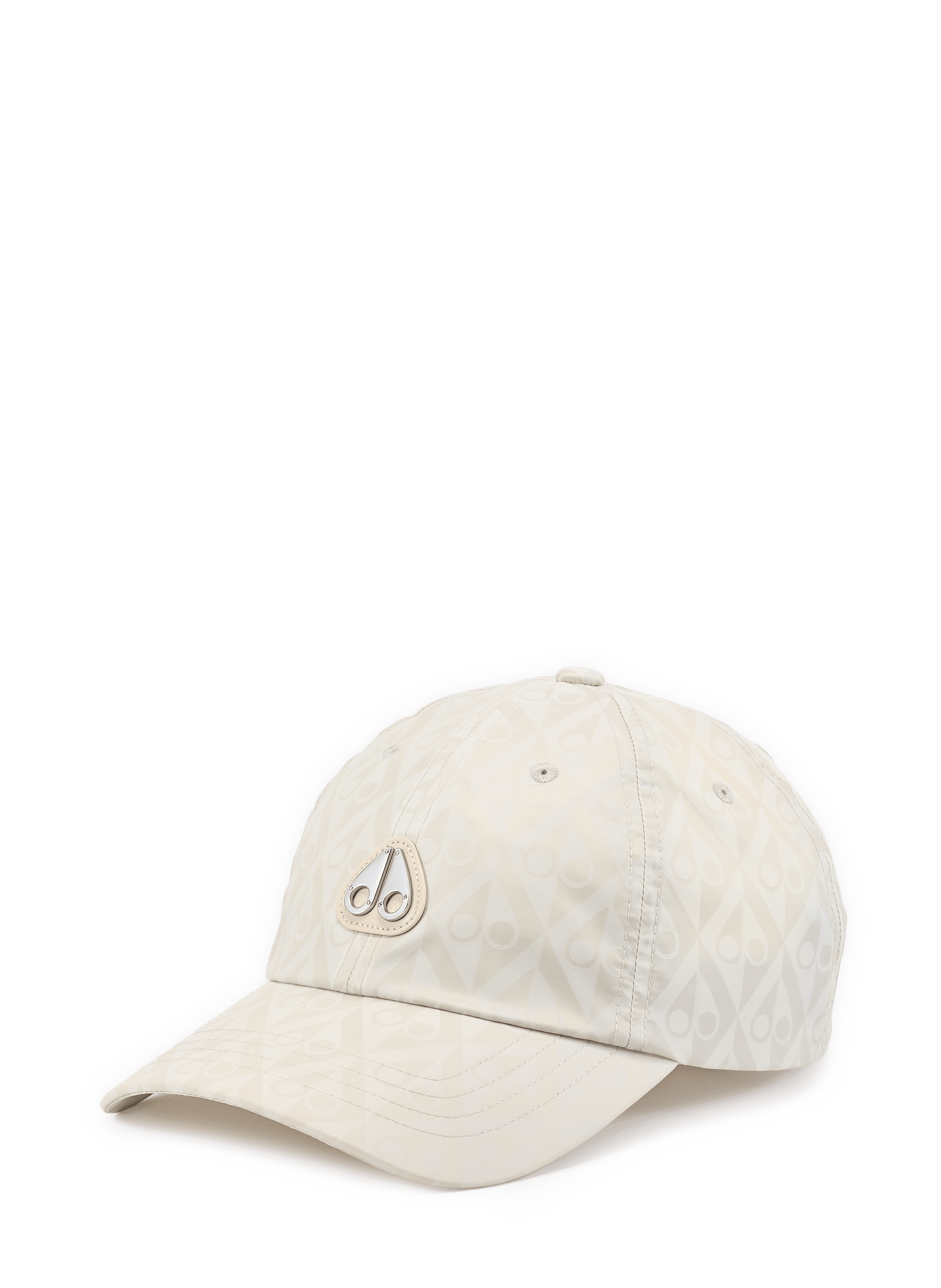 Casquette imprimée à monogramme MOOSE KNUCKLES Gris