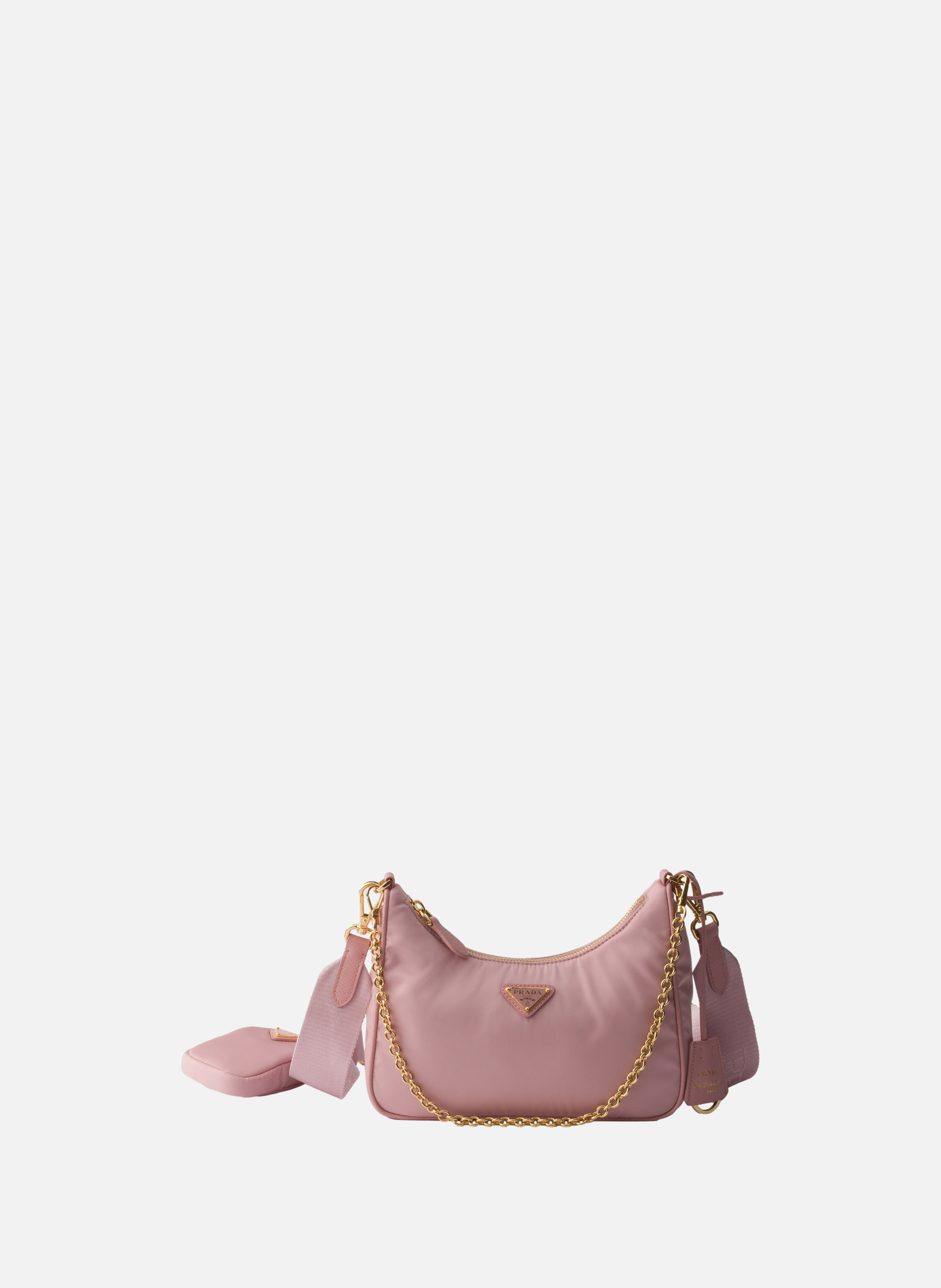 Sac prada re-edition 2005 en re-nylon PRADA Rose