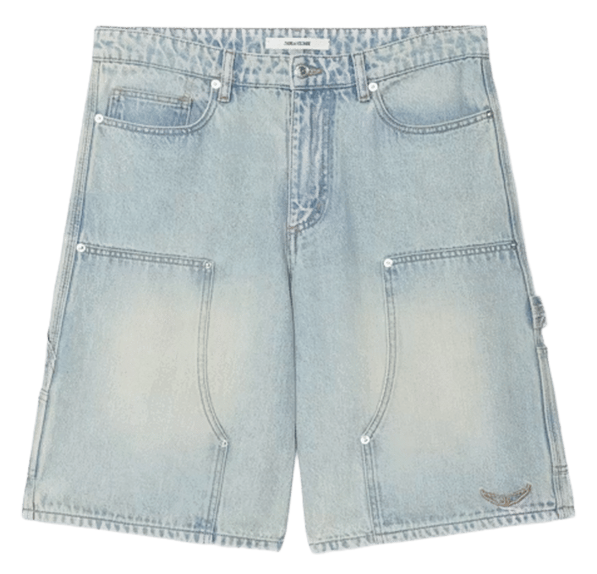 Short droit en coton perys ZADIG&VOLTAIRE Bleu