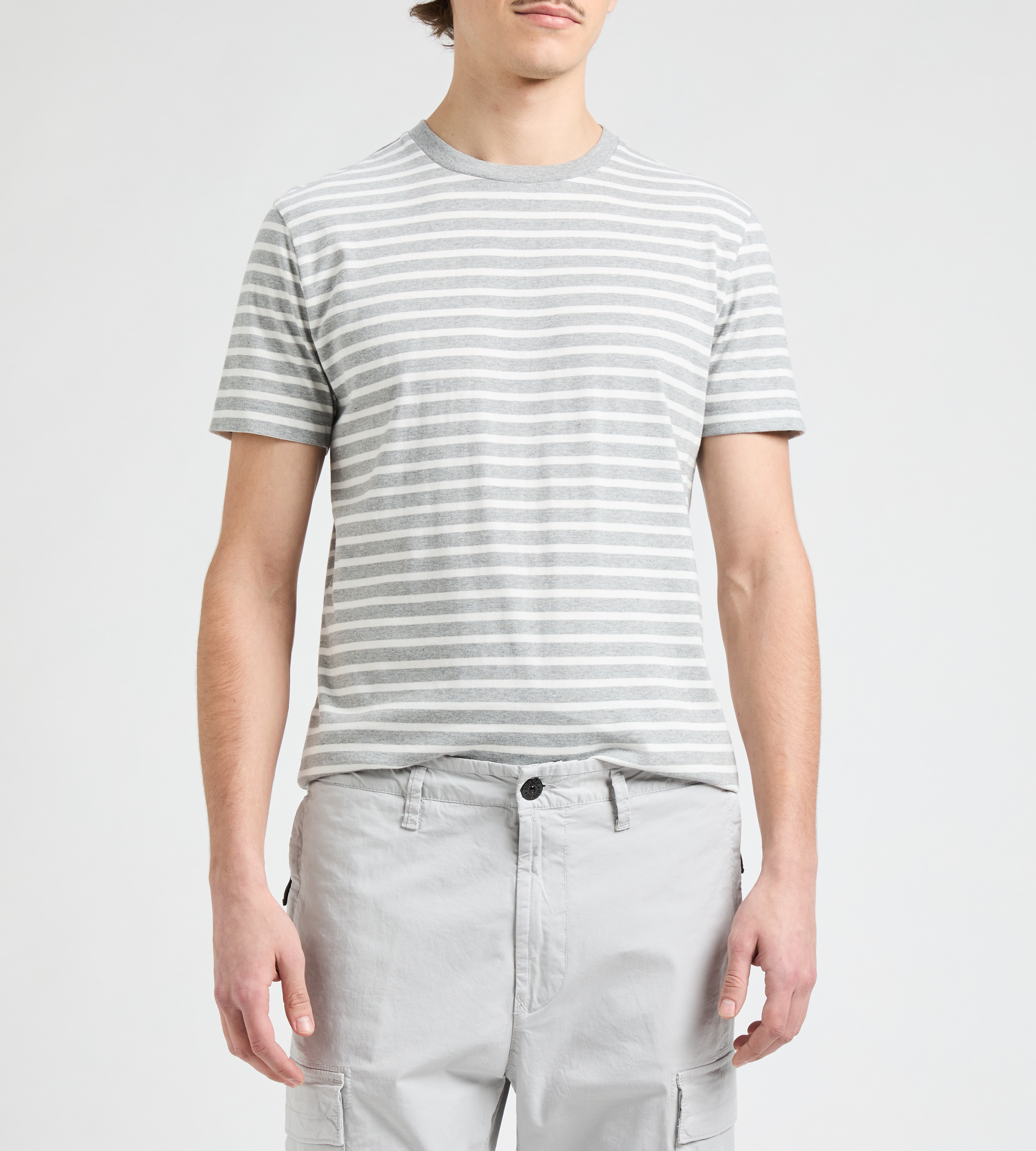 Striped T-shirt AU PRINTEMPS PARIS Grey