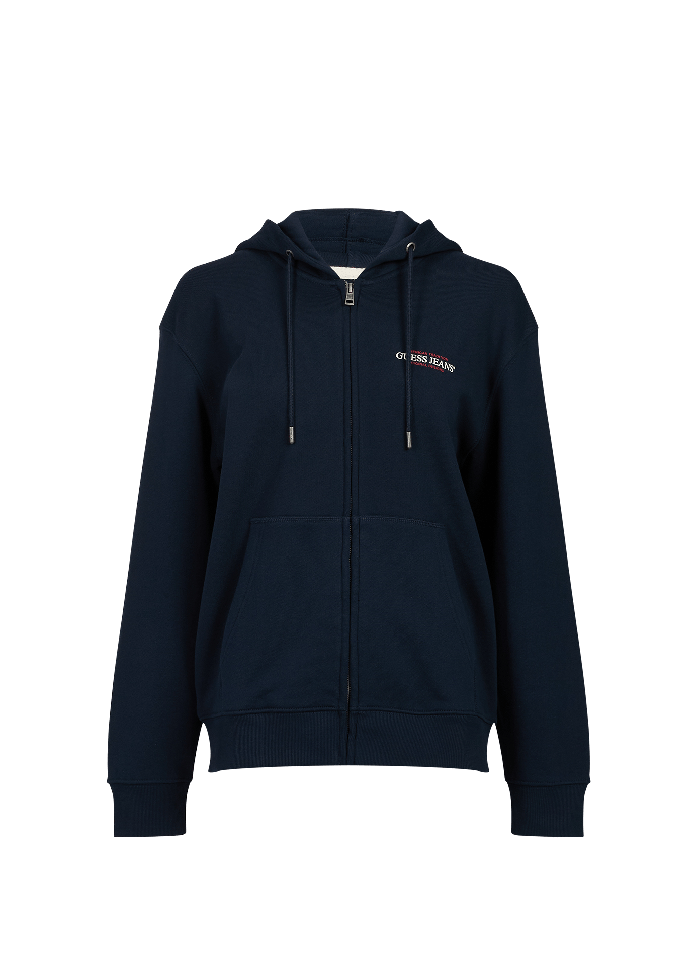 Straight Hooded Sweatshirt GUESS Blue
