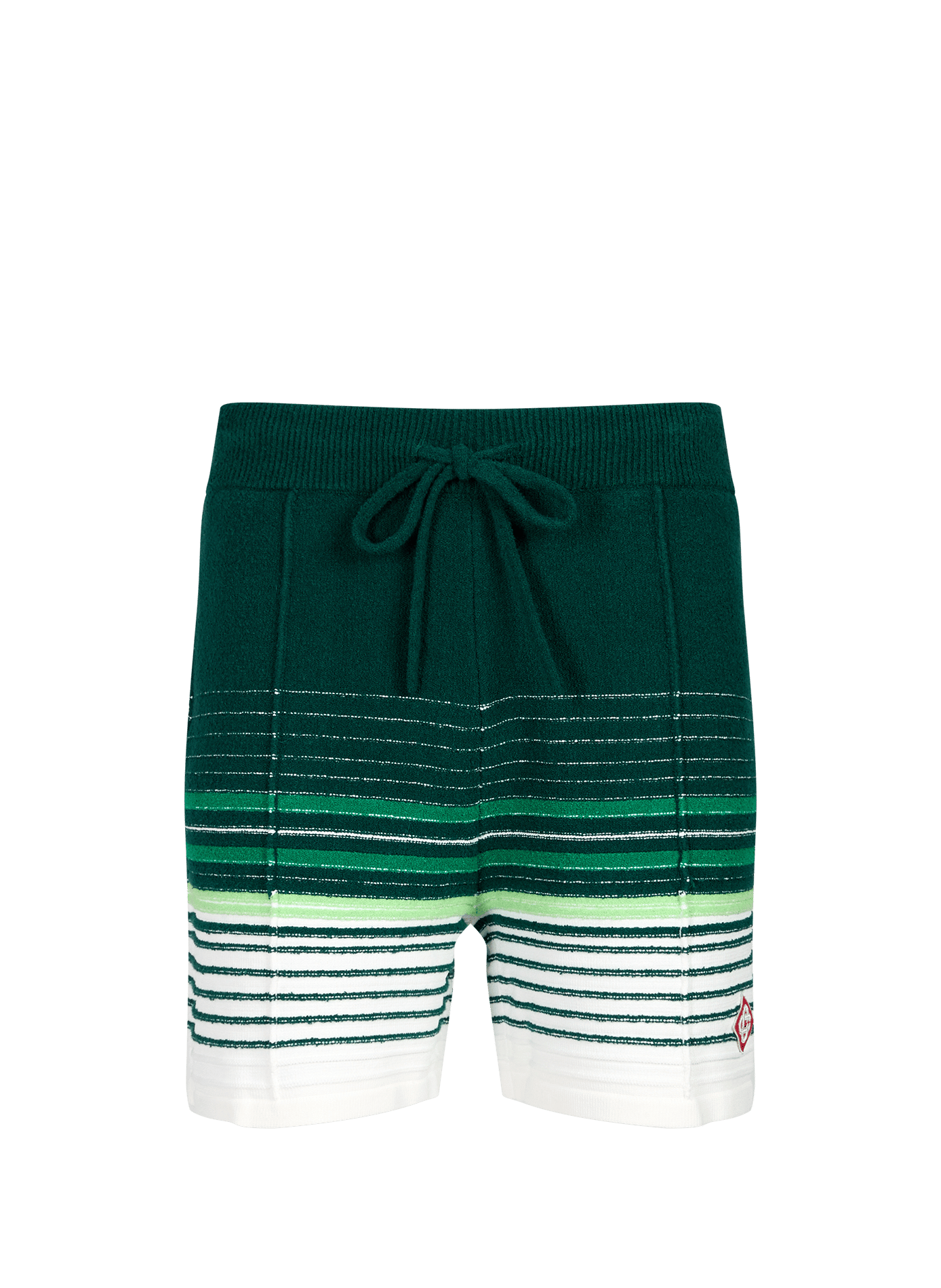 Textured striped cotton blend shorts CASABLANCA PARIS Multicolour