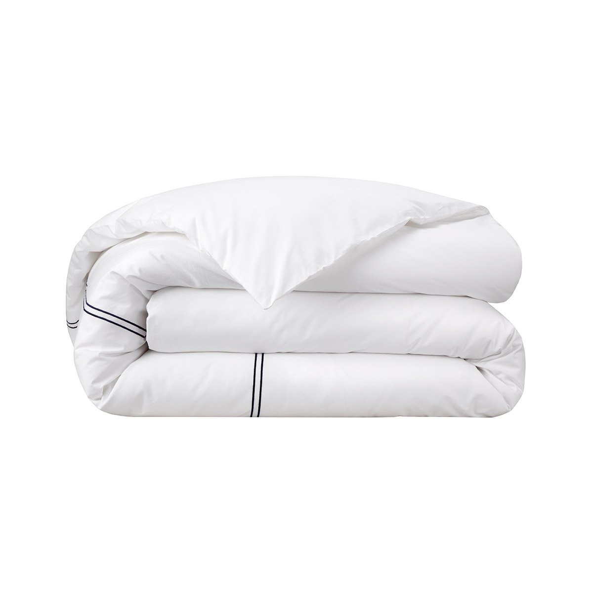 Housse de couette en percale de coton, duo  Marine