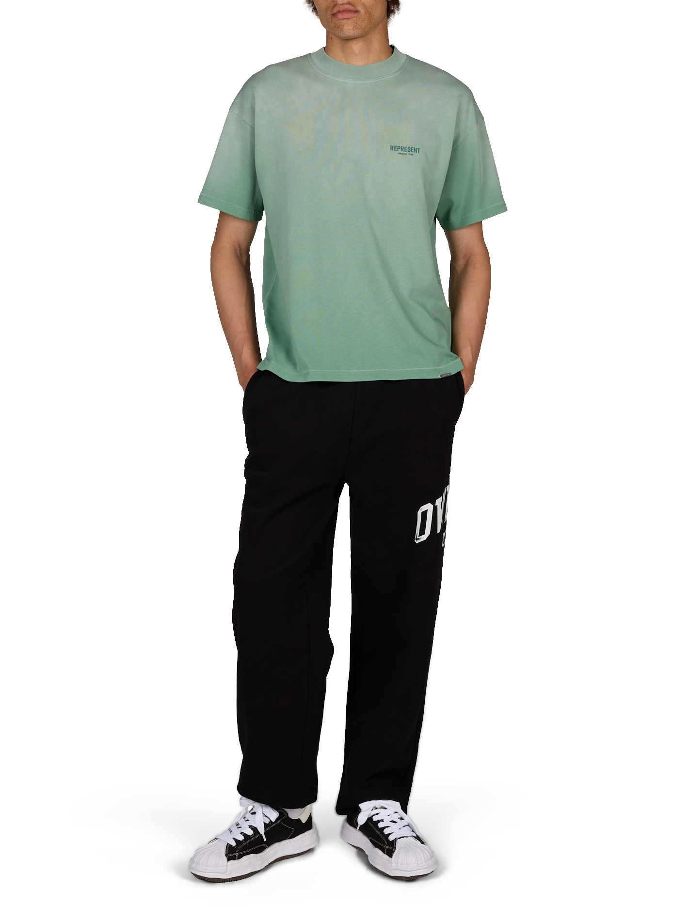 Cotton T-shirt REPRESENT Green