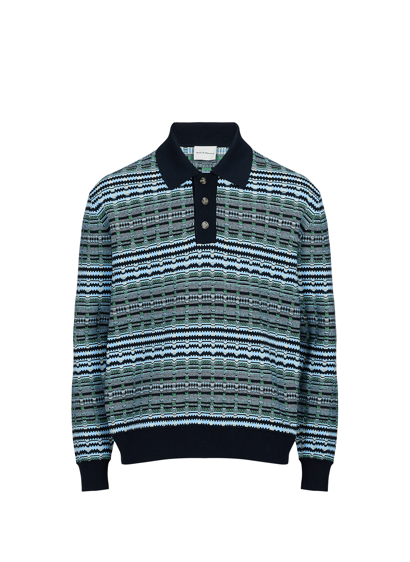 Cotton jumper  DROLE DE MONSIEUR Blue
