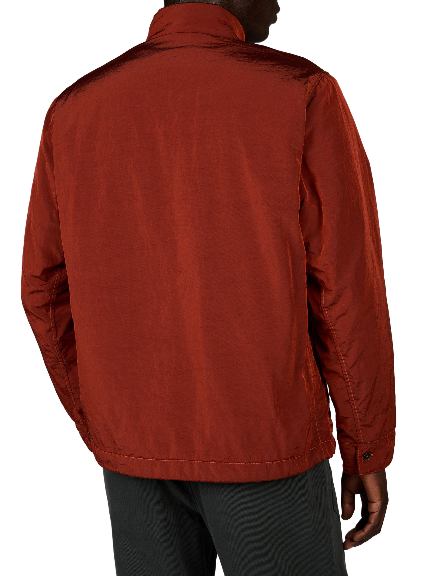 Light straight jacket with high collar RANRA Red