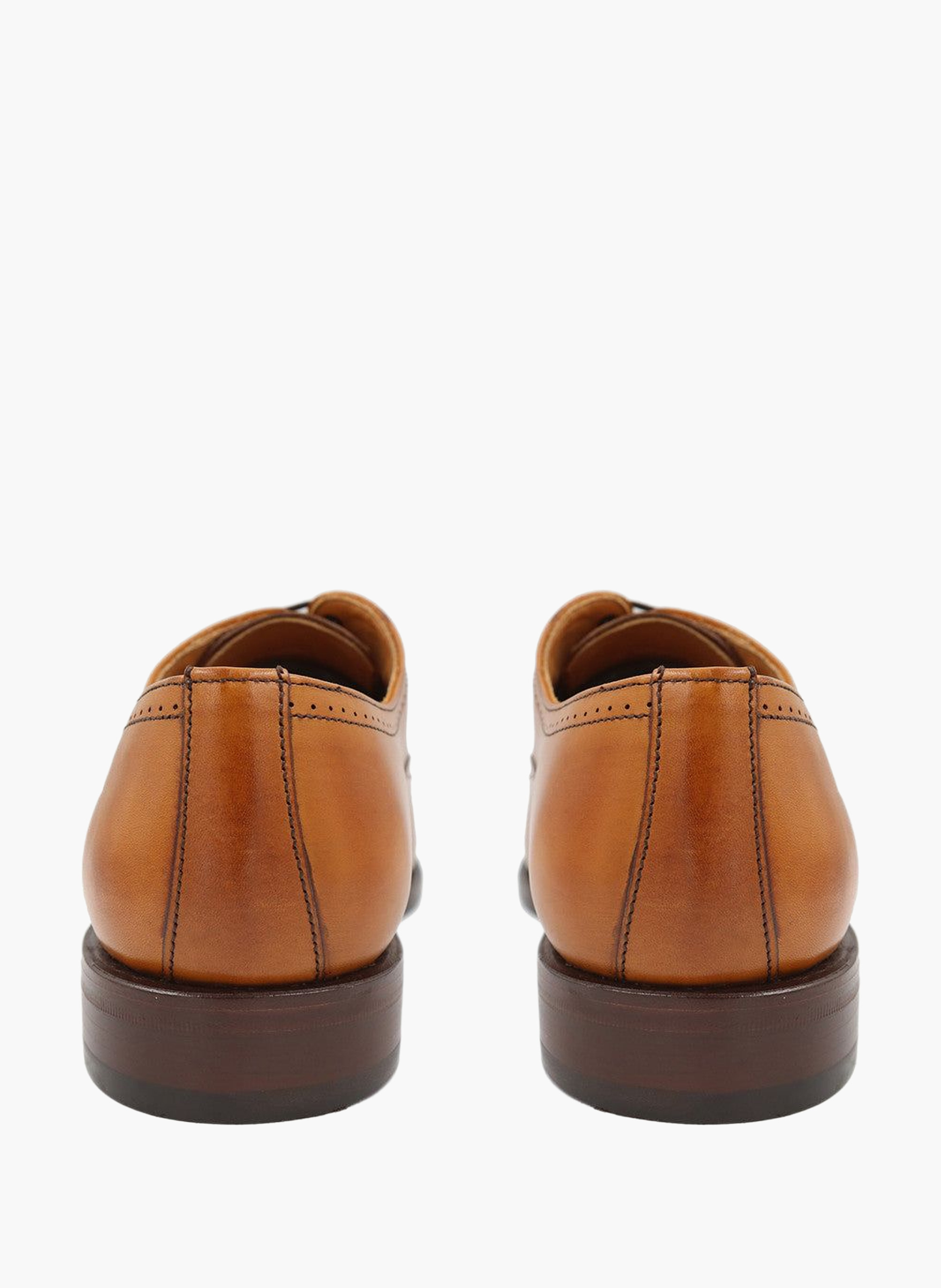 Richelieu cuir diplomat FINSBURY Marron