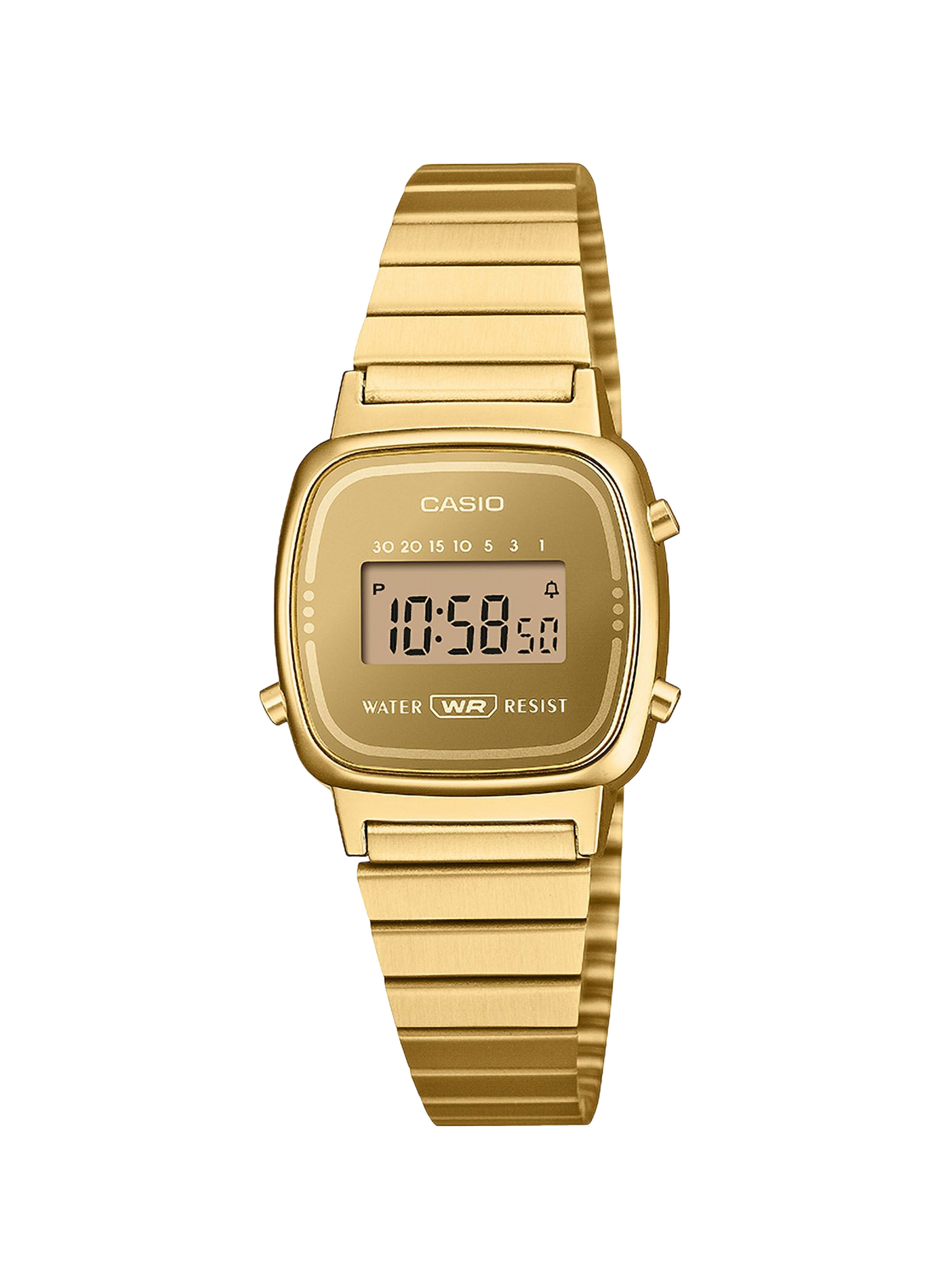 Vintage Casio stainless steel quartz watch CASIO Golden