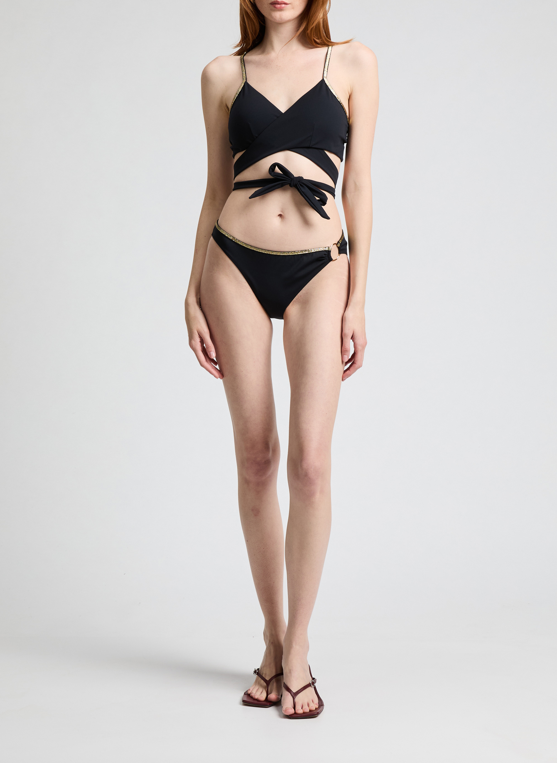Bustier-Bikini-Oberteil Zac LA NOUVELLE Schwarz