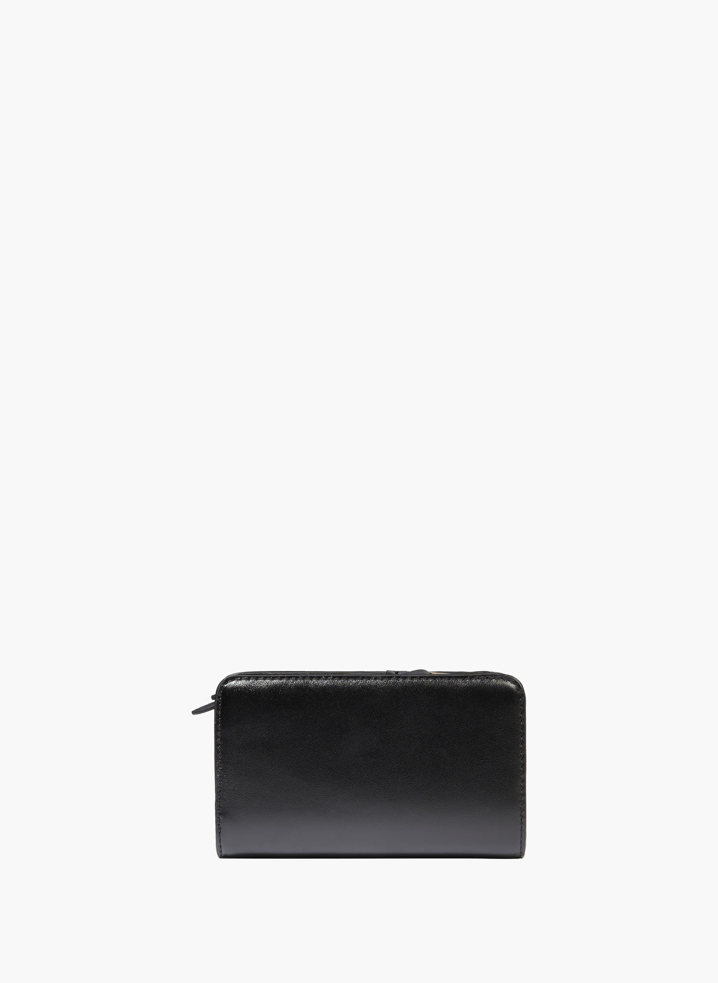Portefeuille rectangulaire zippé origami de lancel en cuir LANCEL Noir