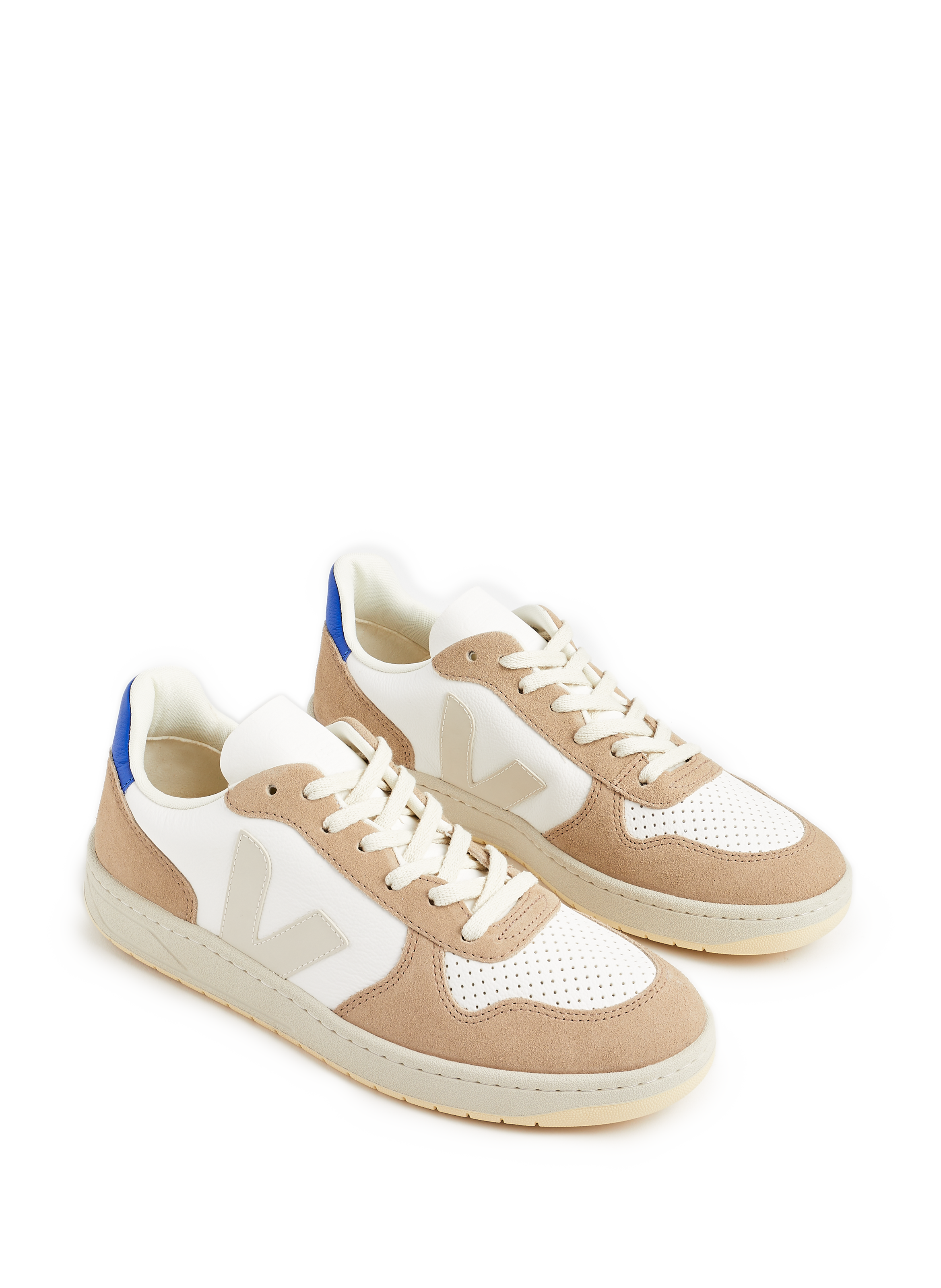 Baskets V-10 en suède