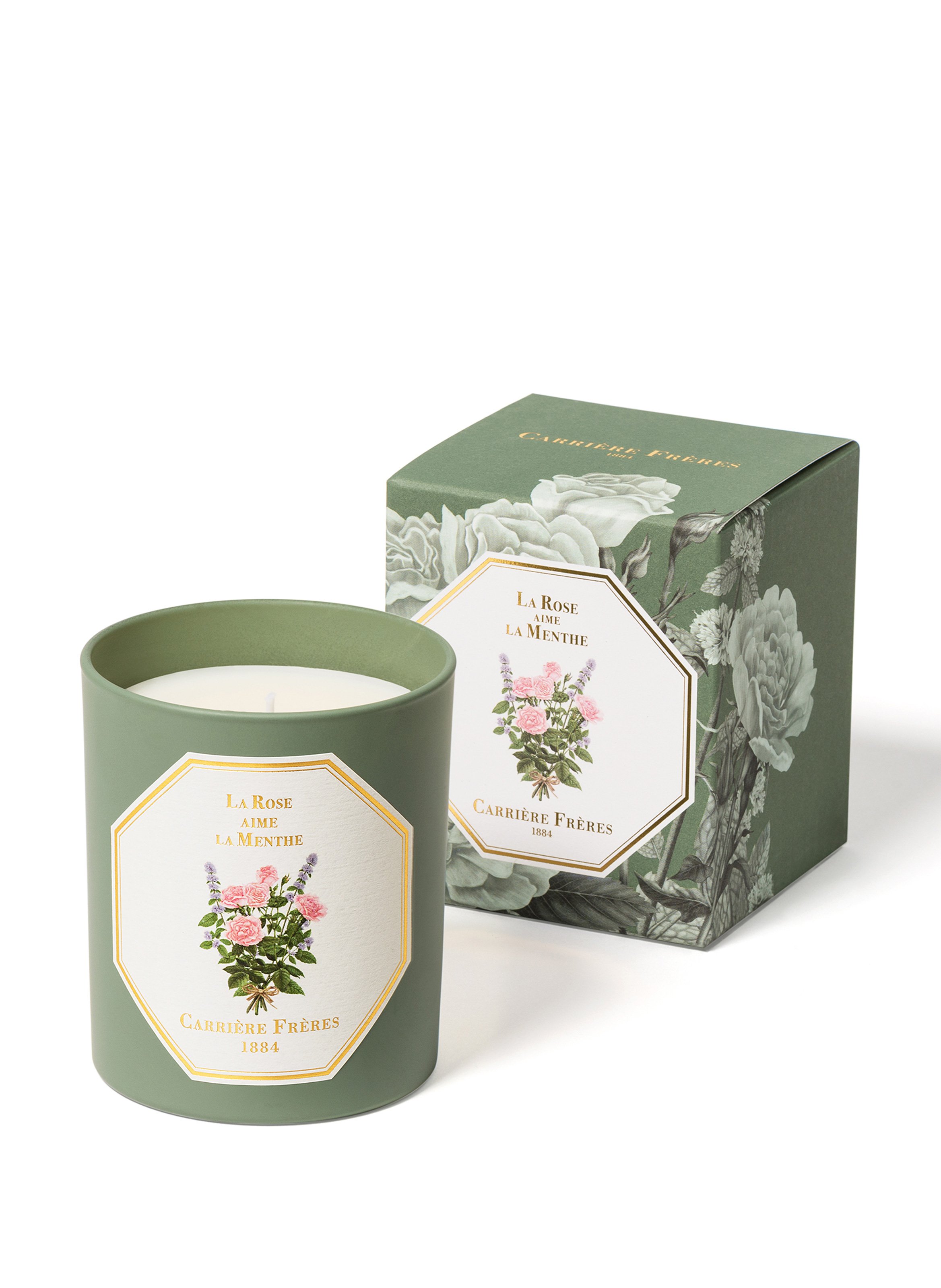 Bougie Parfumée La Rose Aime La Menthe