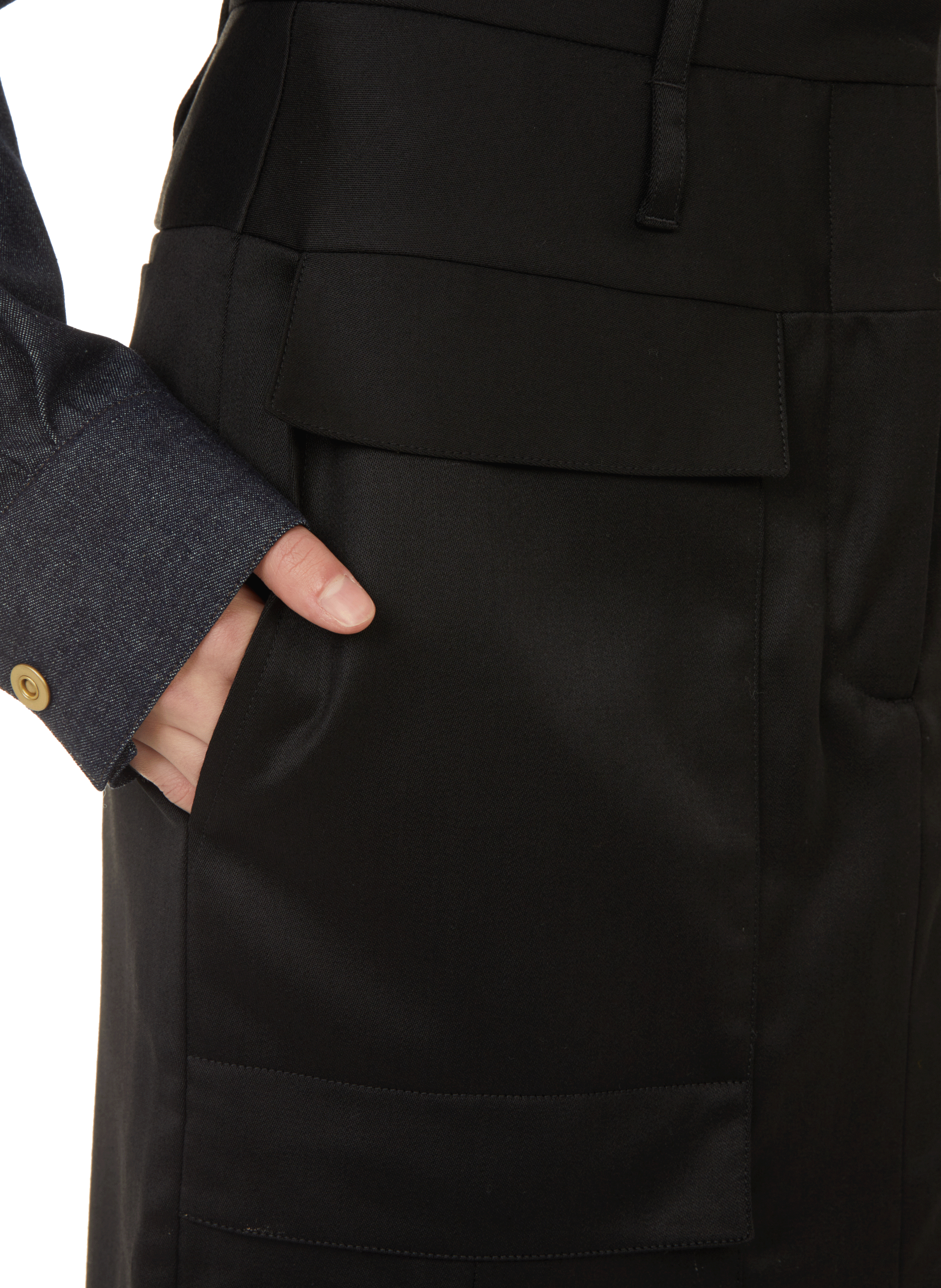 Cargo skirt EUDON CHOI Black