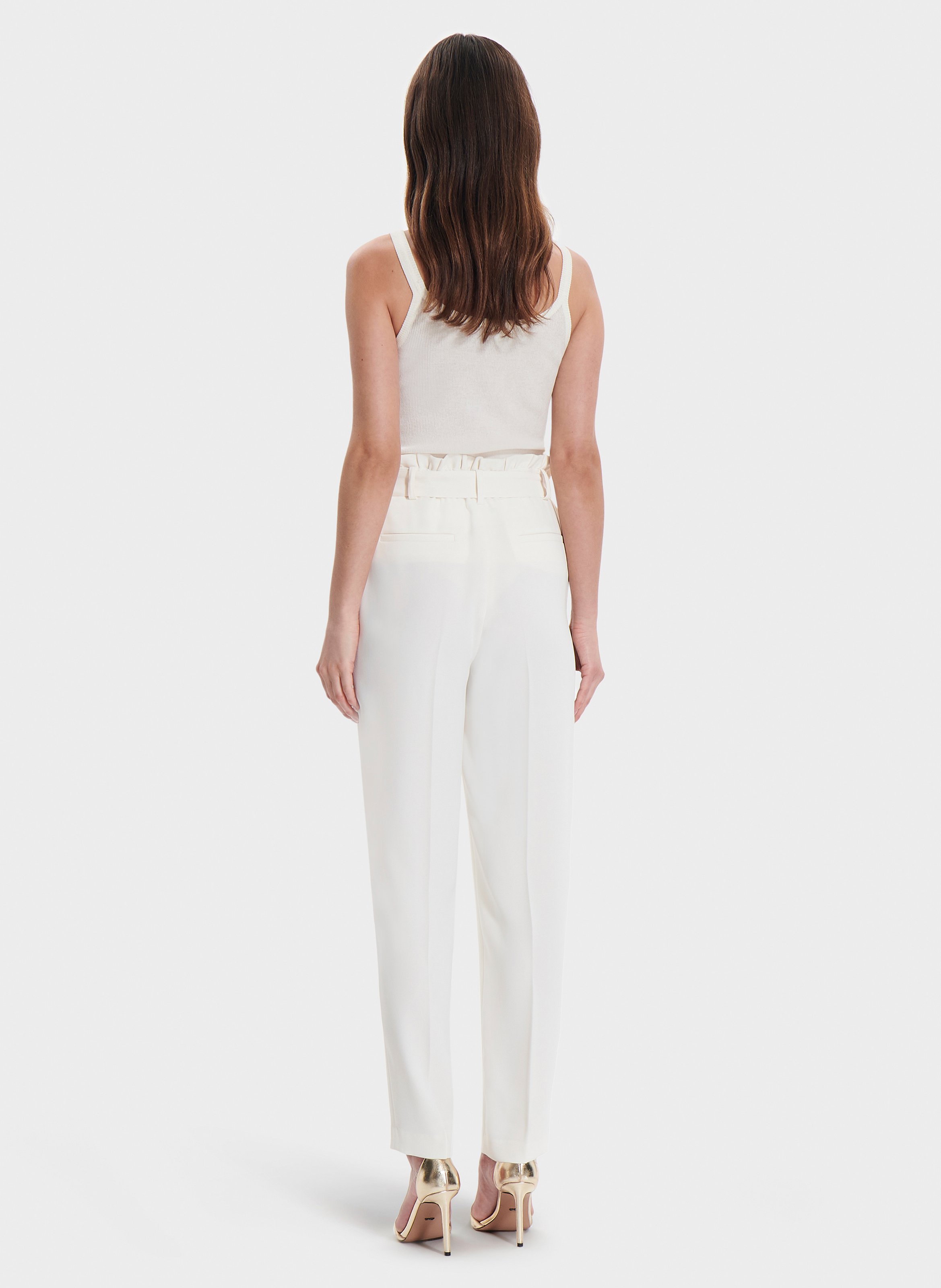 Pantalon droit patricia ZAPA Blanc