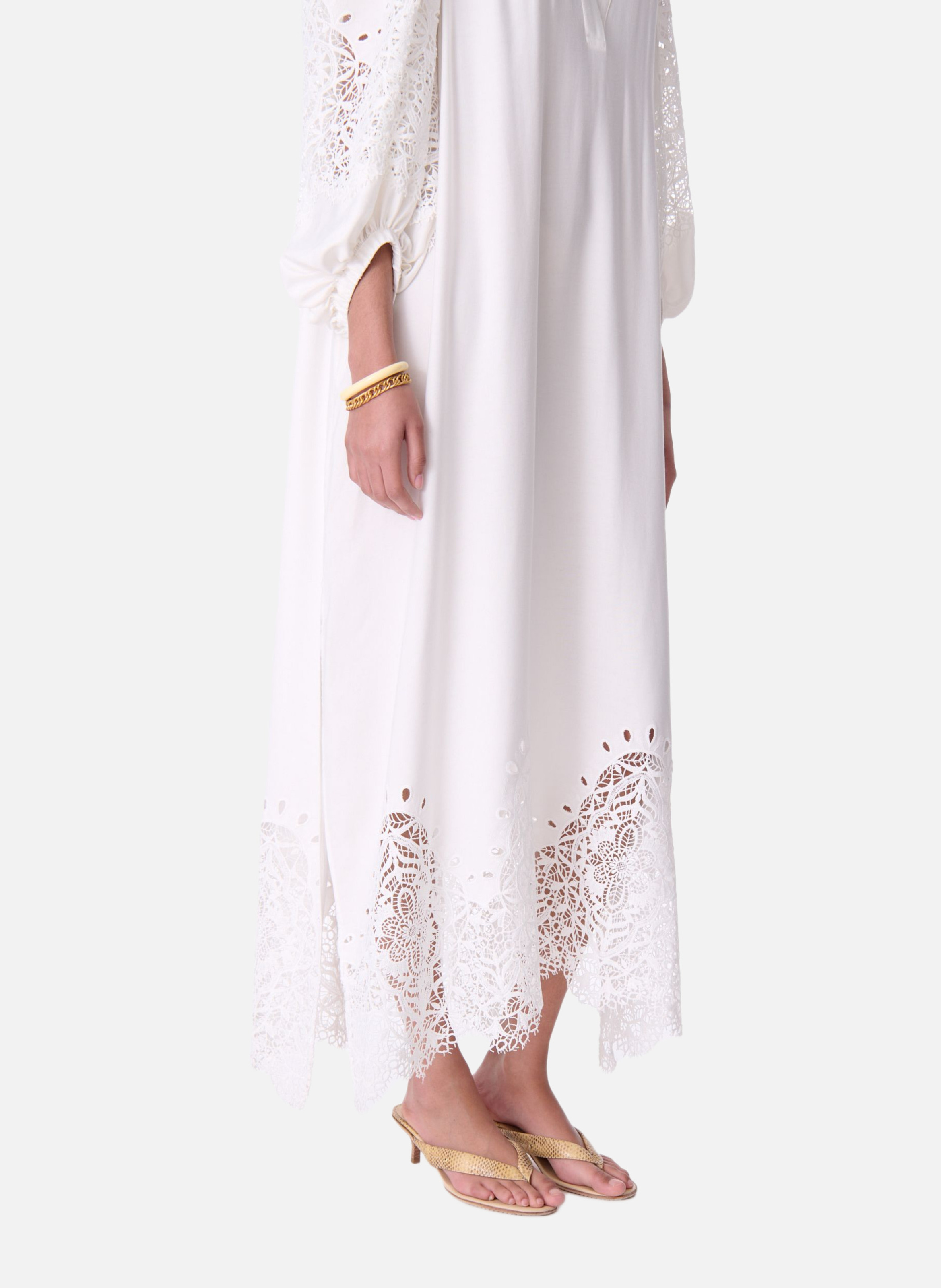 Robe Longue Canessa VANESSA BRUNO Blanc