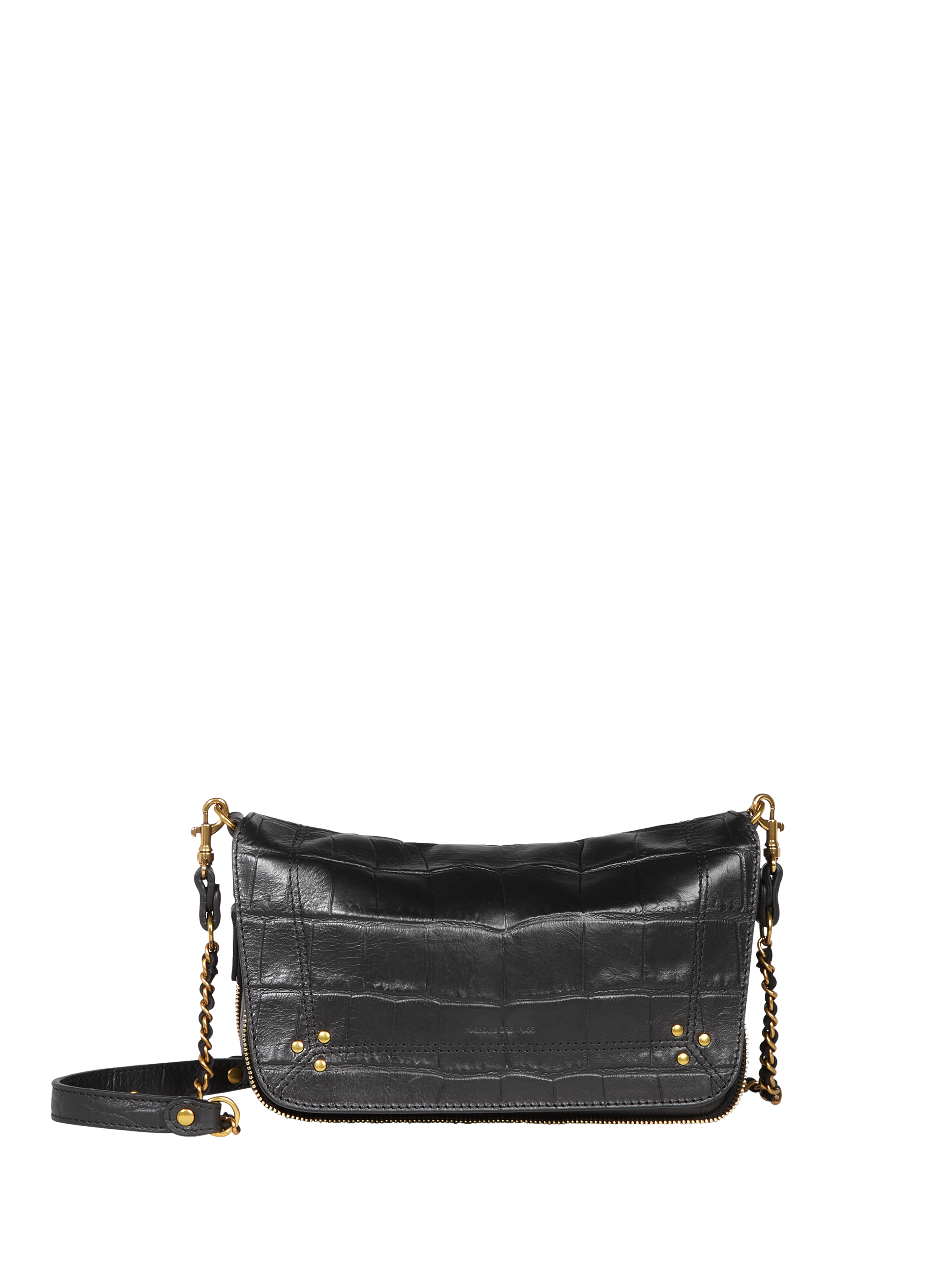 Sac à bandoulière Bobi S en cuir de vachette JÉRÔME DREYFUSS Noir