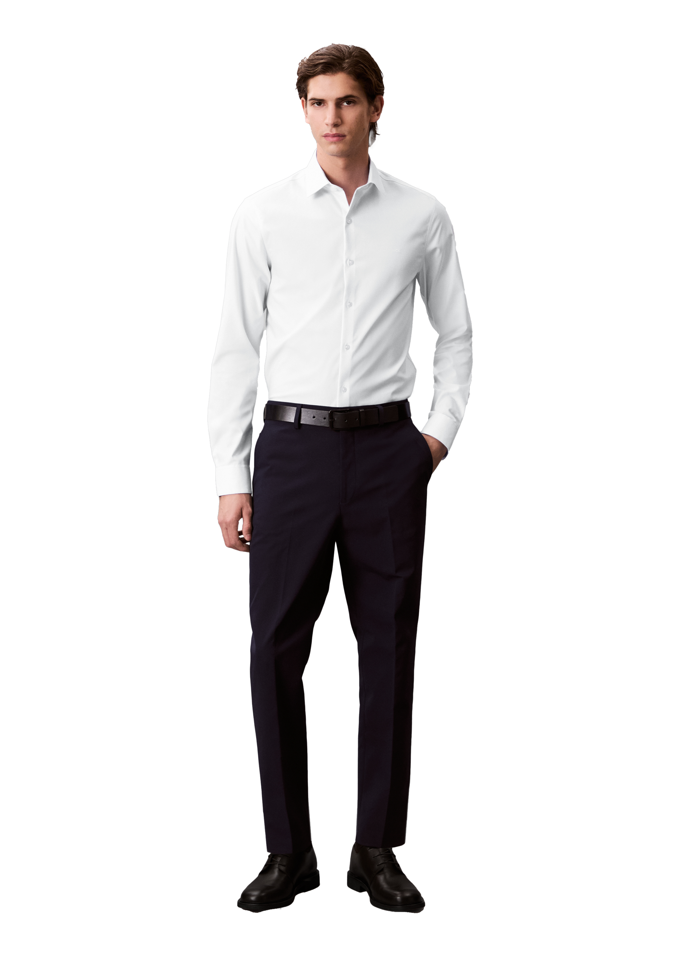 Plain shirt CALVIN KLEIN White