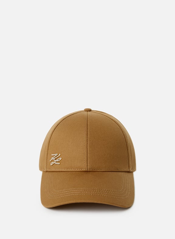 Casquette à logo Marron by KARL LAGERFELD KARL LAGERFELD Casquette à logo Marron